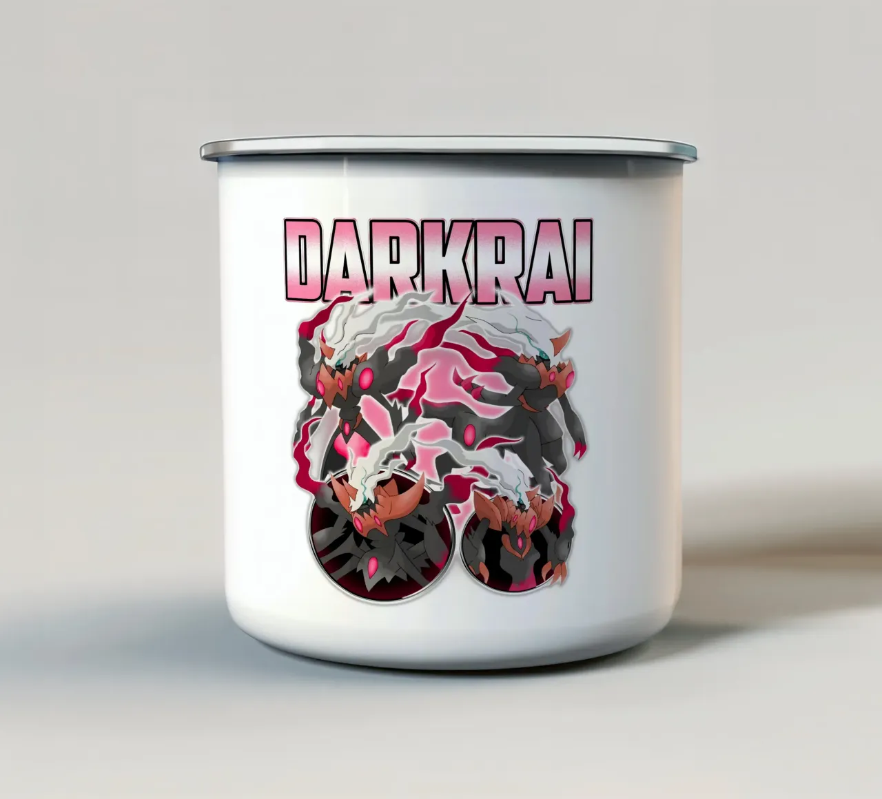 Maglietta classica Darkrai Shiny tazza in smalto da eliouxence