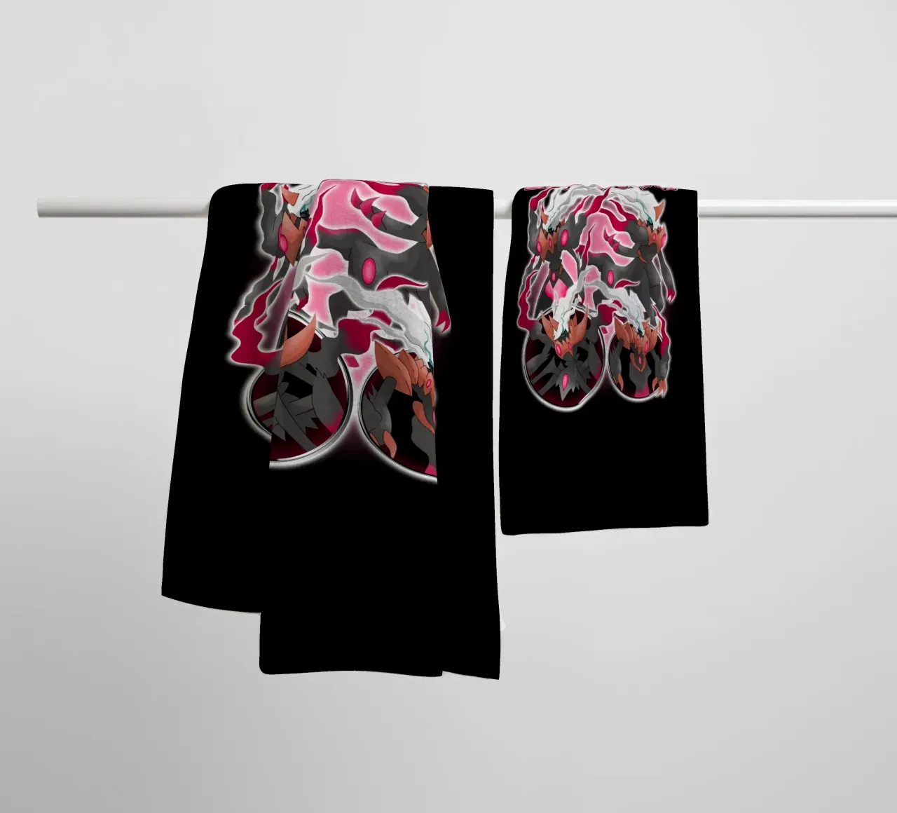 Maglietta classica Darkrai Shiny asciugamano da bagno da eliouxence