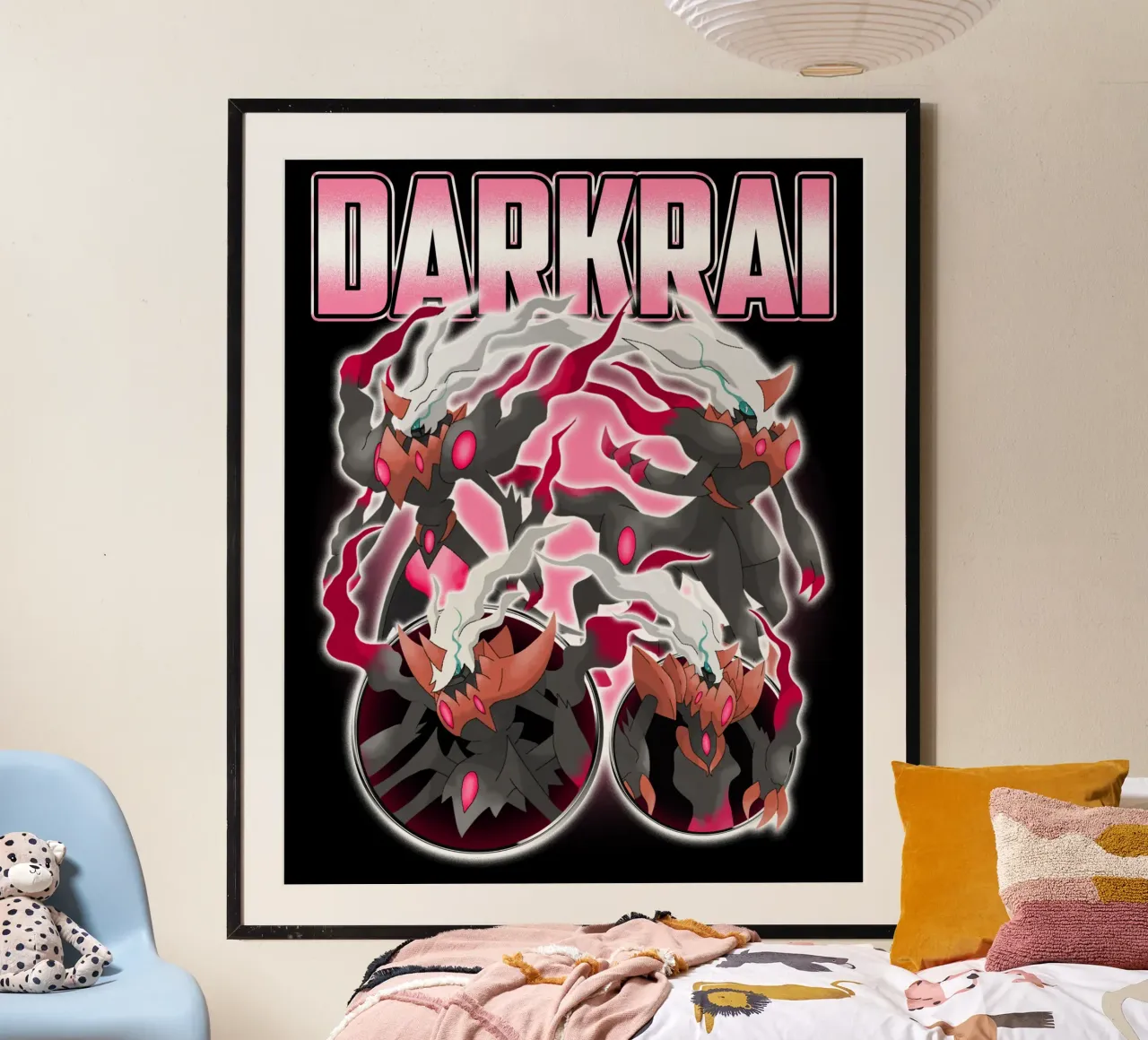 Maglietta classica Darkrai Shiny poster da eliouxence