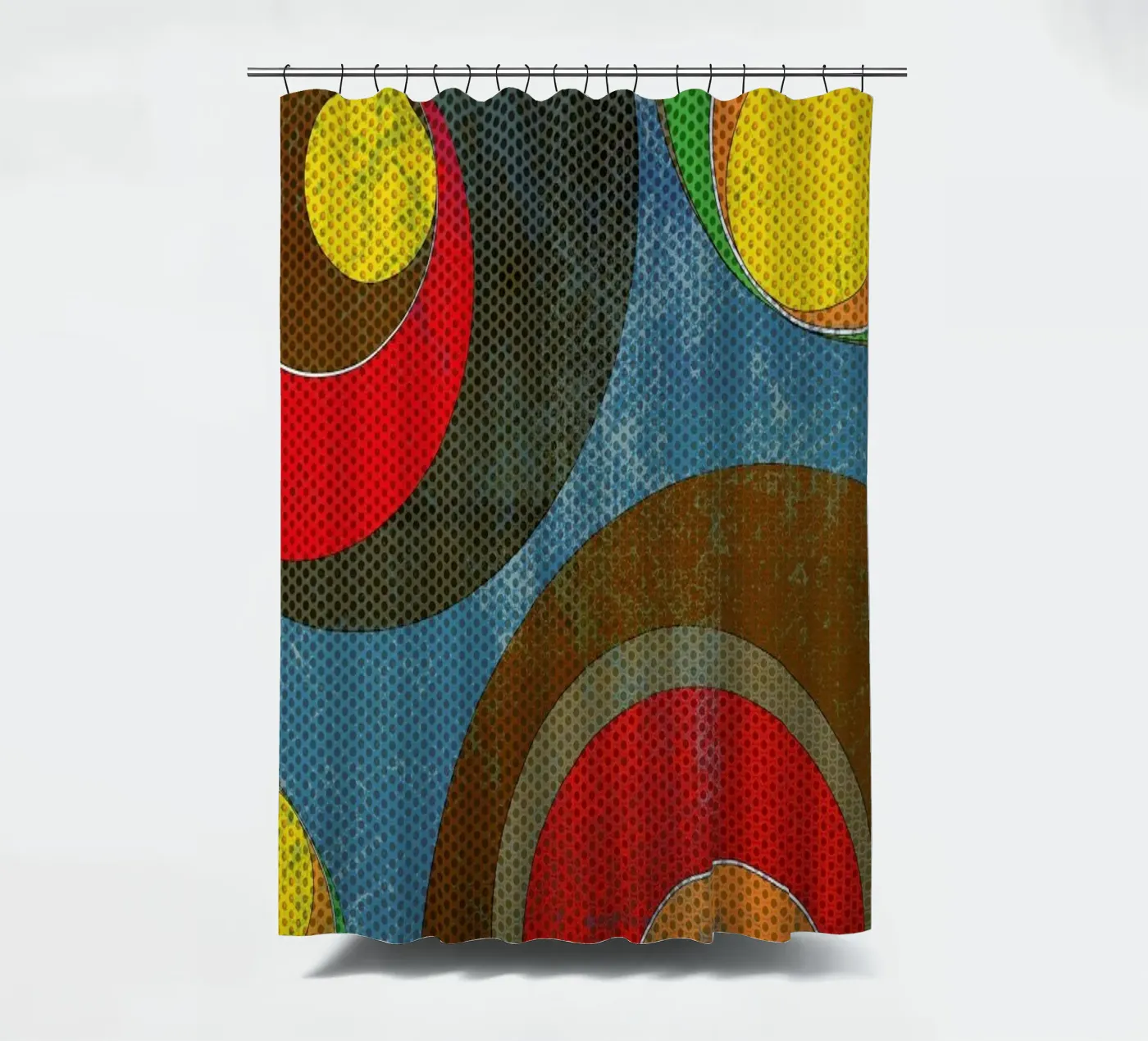 Crowd douchegordijn van Metron