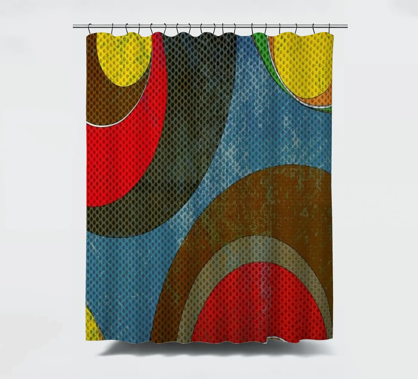 Crowd douchegordijn van Metron