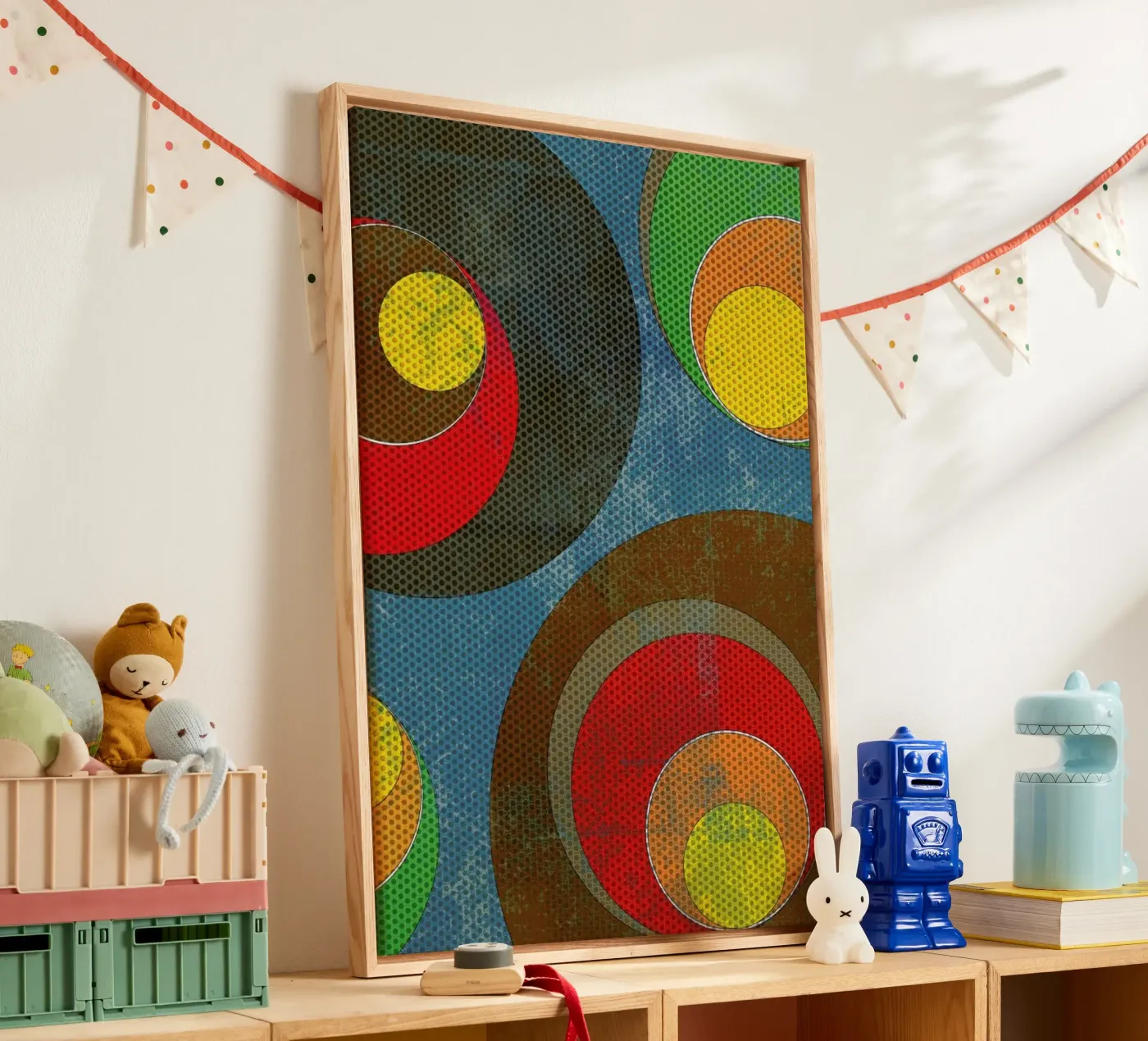 Crowd canvas van Metron