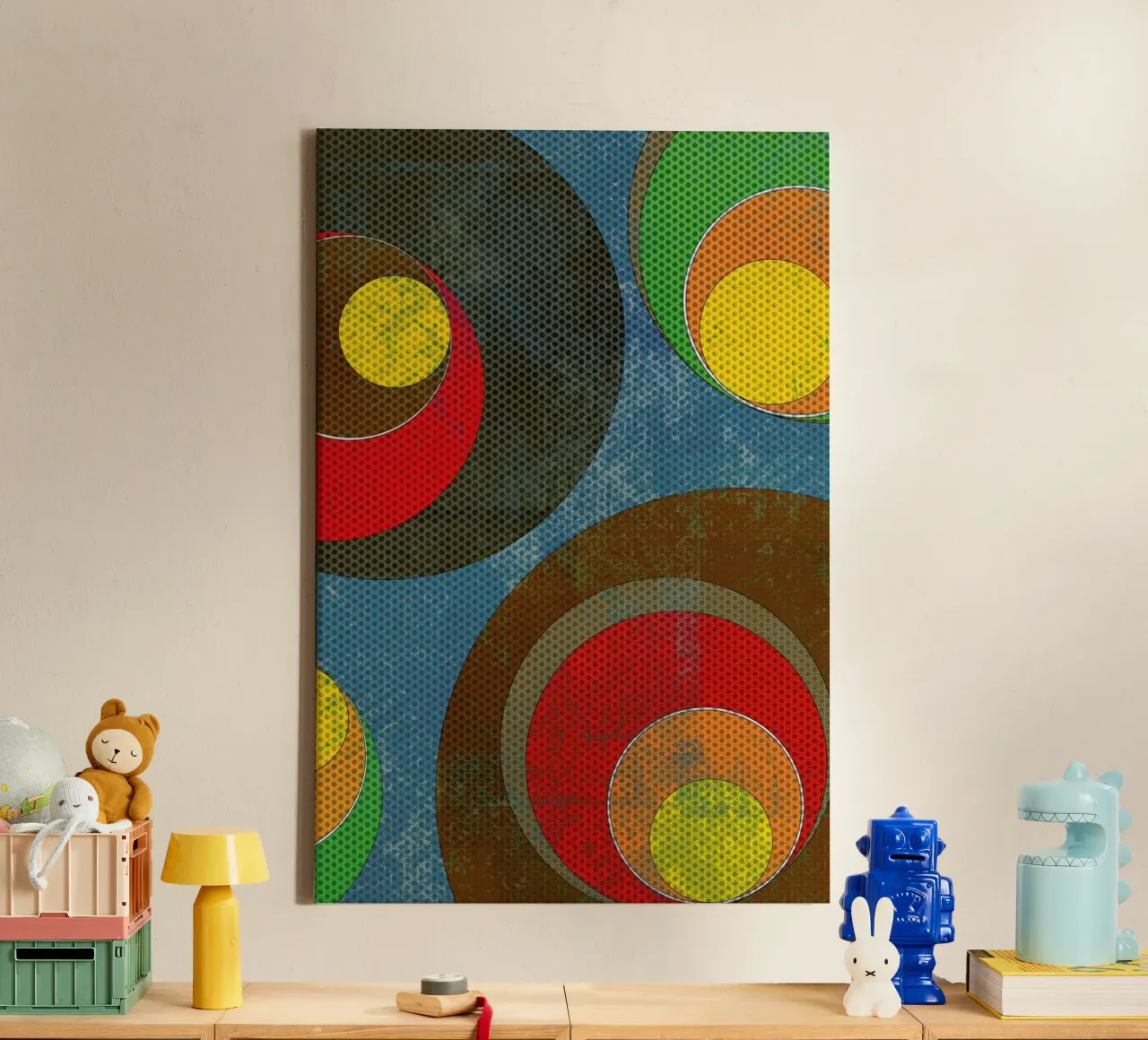 Crowd canvas by Metron