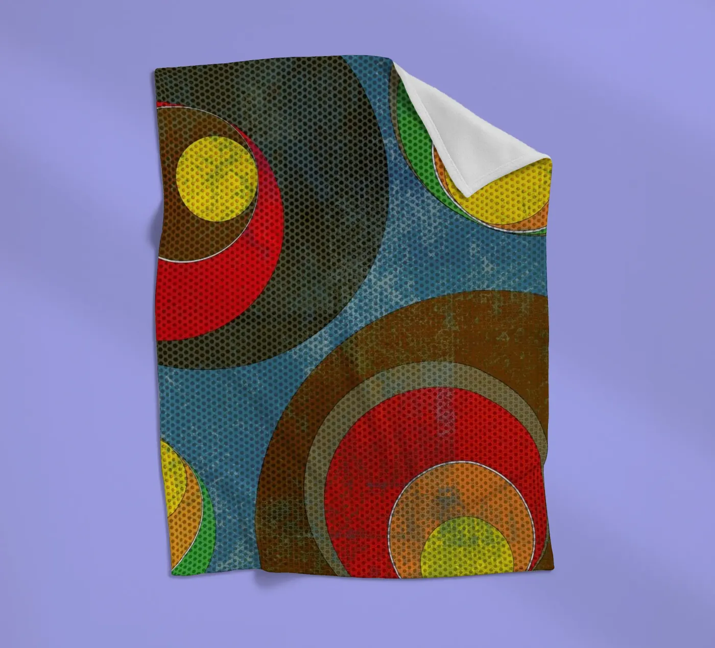 Crowd Fleecedecke von Metron