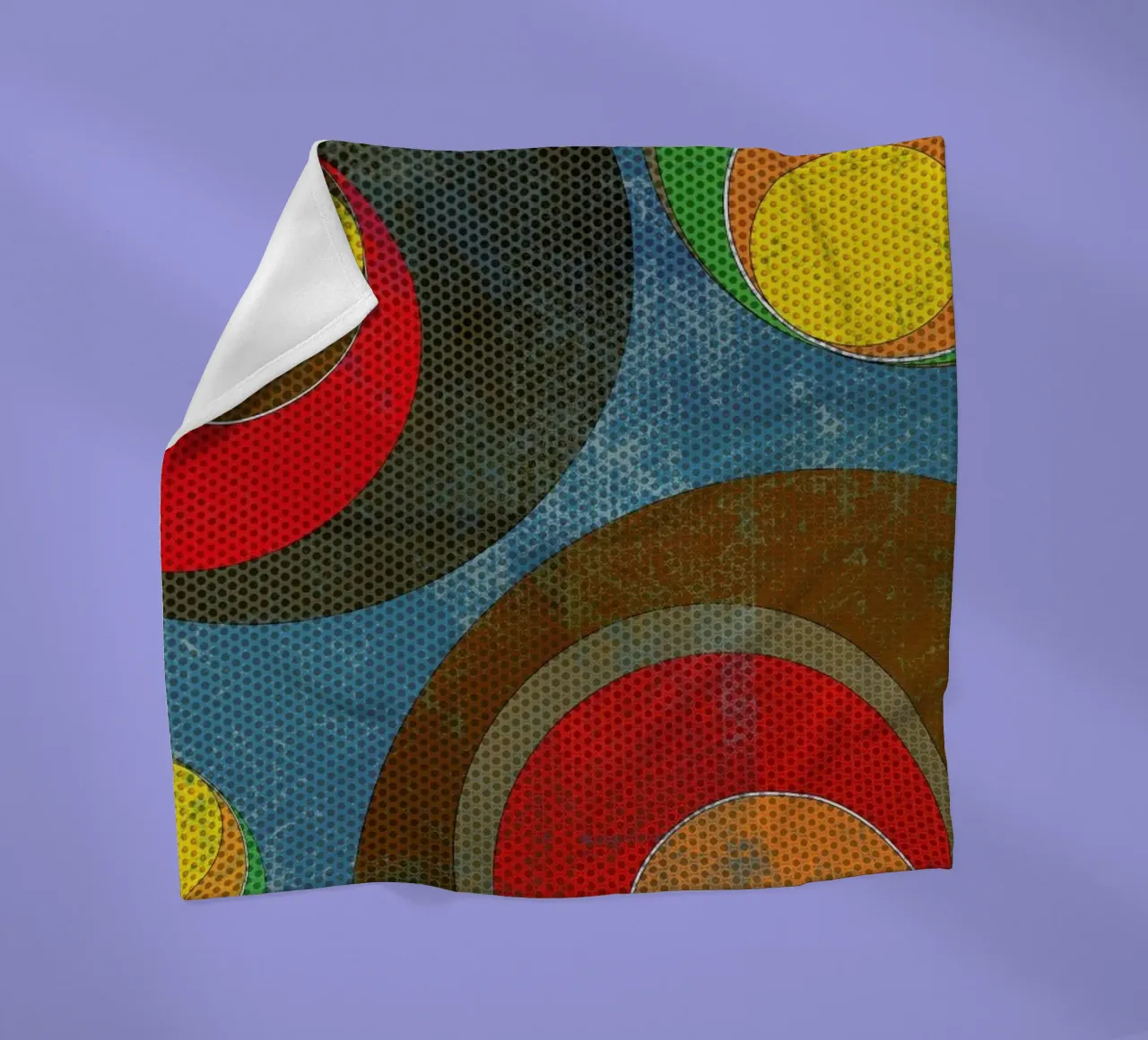 Crowd coperta in pile da Metron
