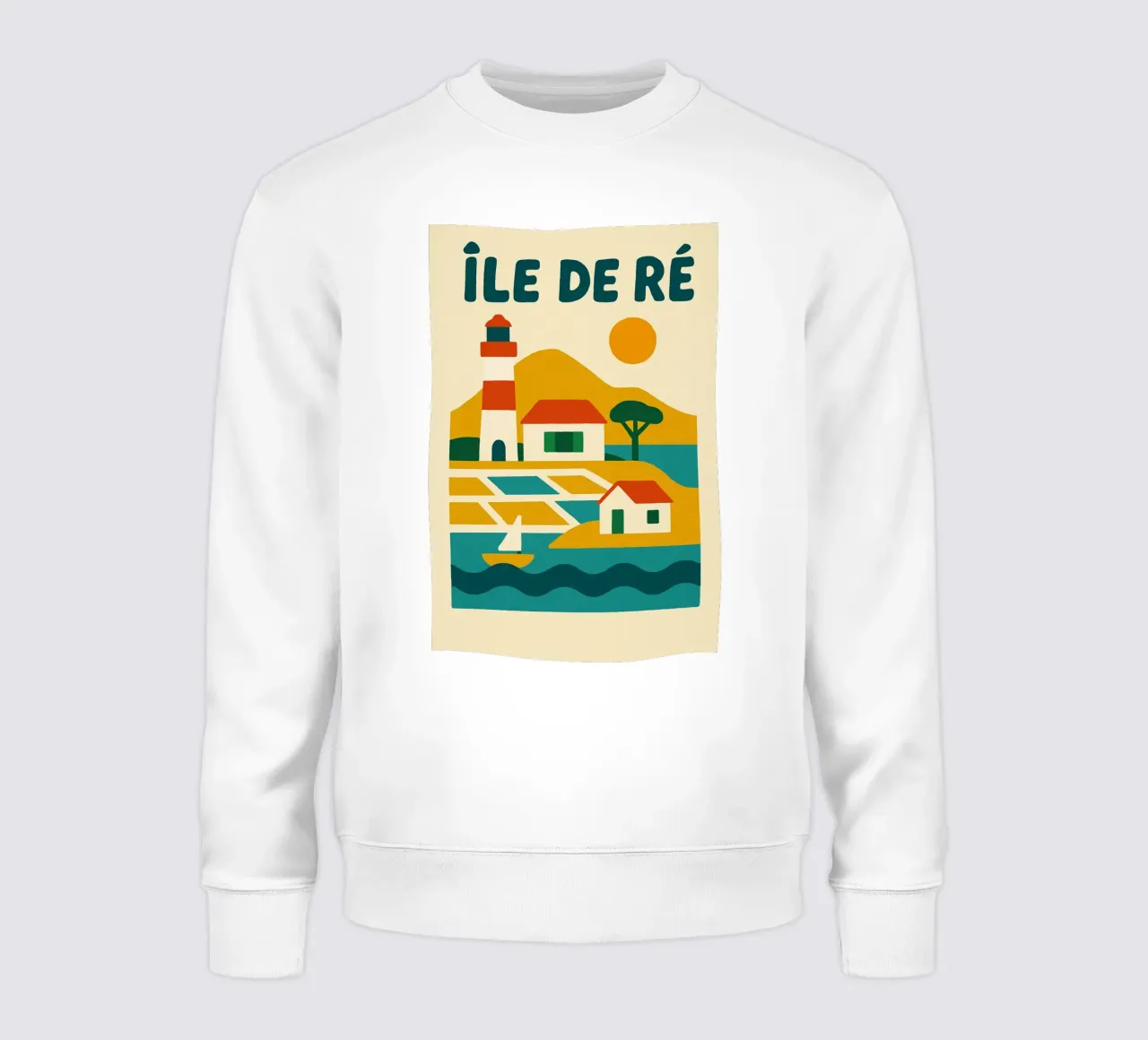 Poster Île de Ré - Poster retrò felpa da JETLAG | affiches voyage