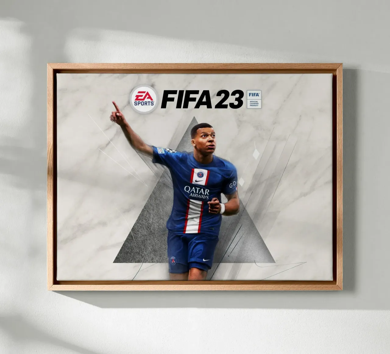 Cover Fifa 2023 tela con Cornice a cassetta da Roronoa7