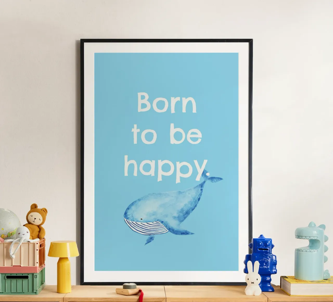 Born to be happy. poster da Fraysein Design