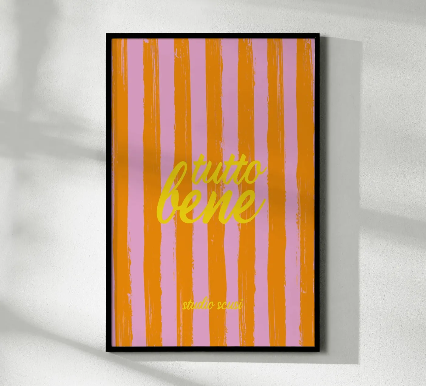 Tutto Bene - Alles gut poster da studio scusi