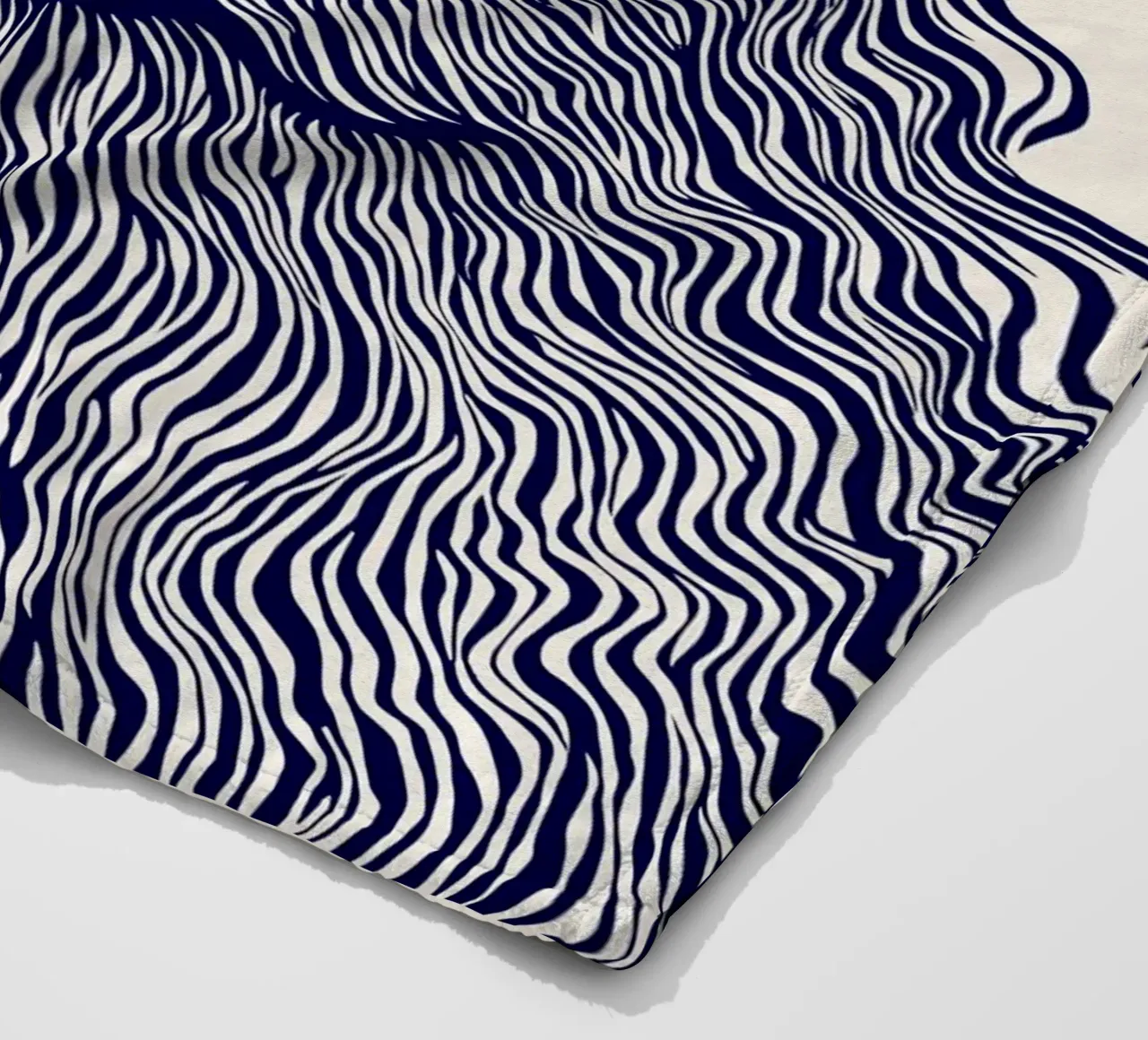 Captain Linocut Print coperta in pile da Indigo Rain