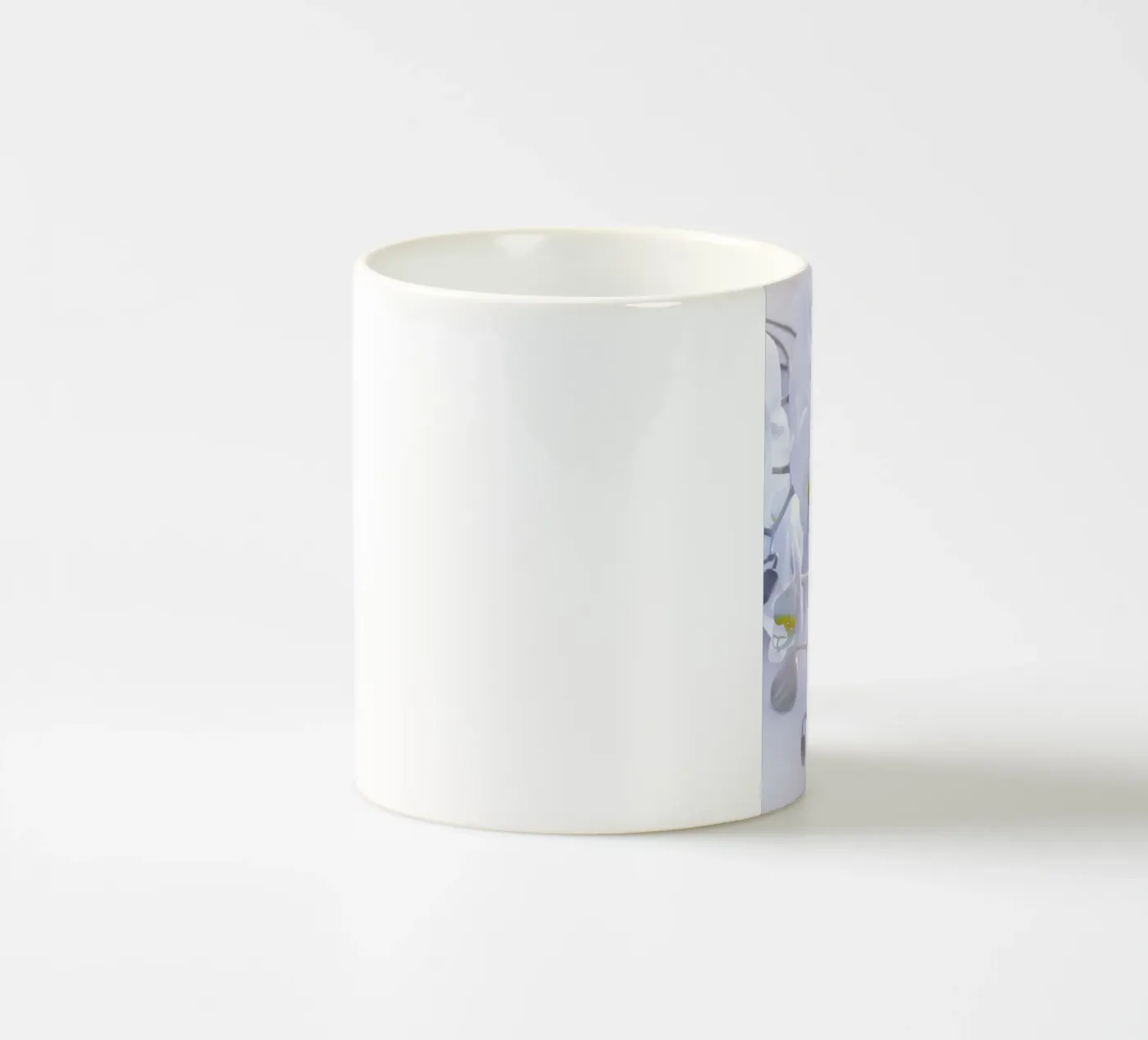 Orchids ceramic mug by Atteloi