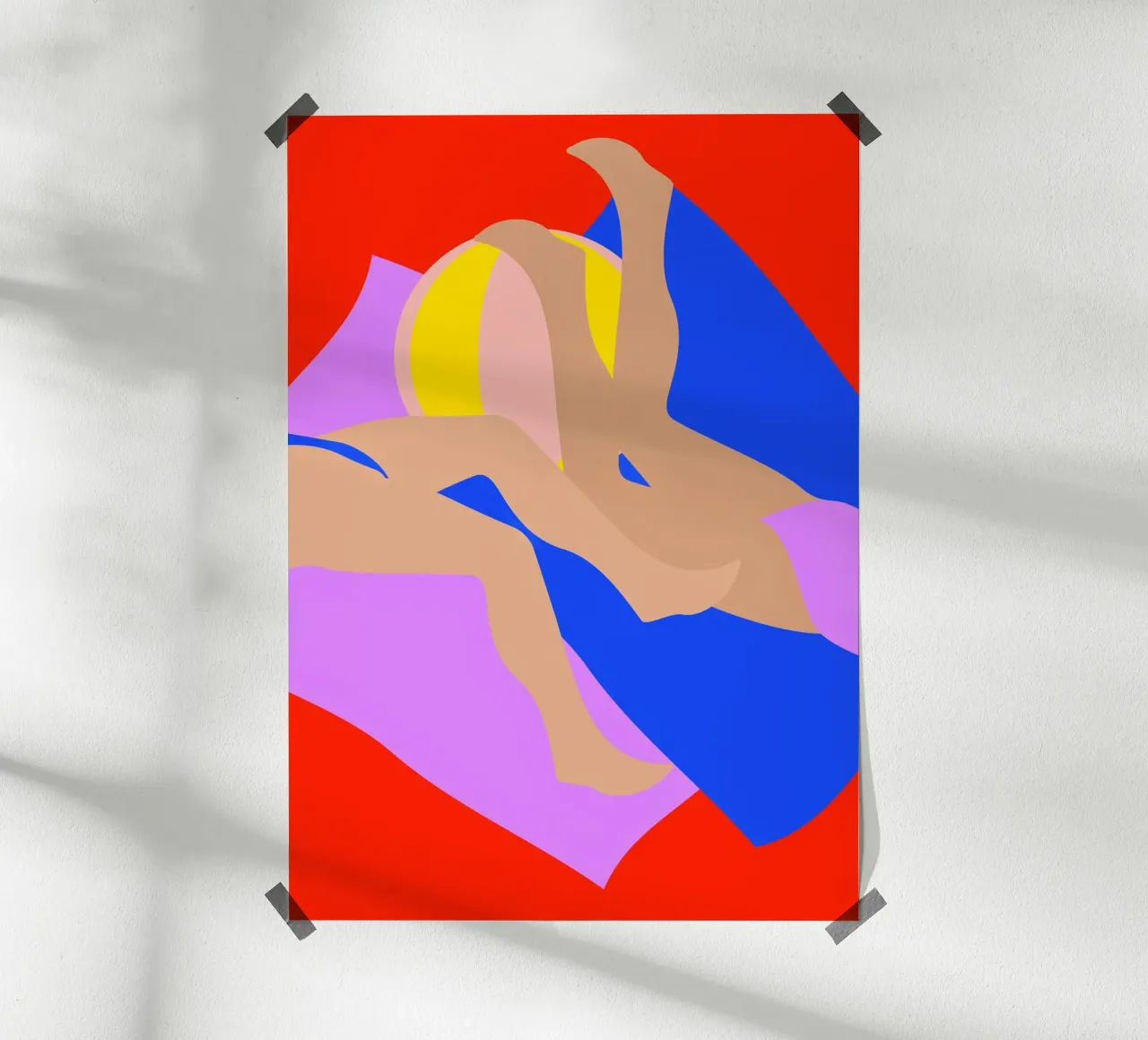 Strandtag poster da FRICKE DESIGN