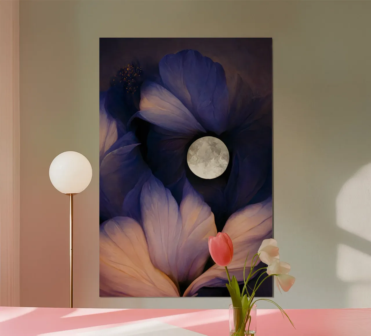 The Moon Flowers poster da treechild