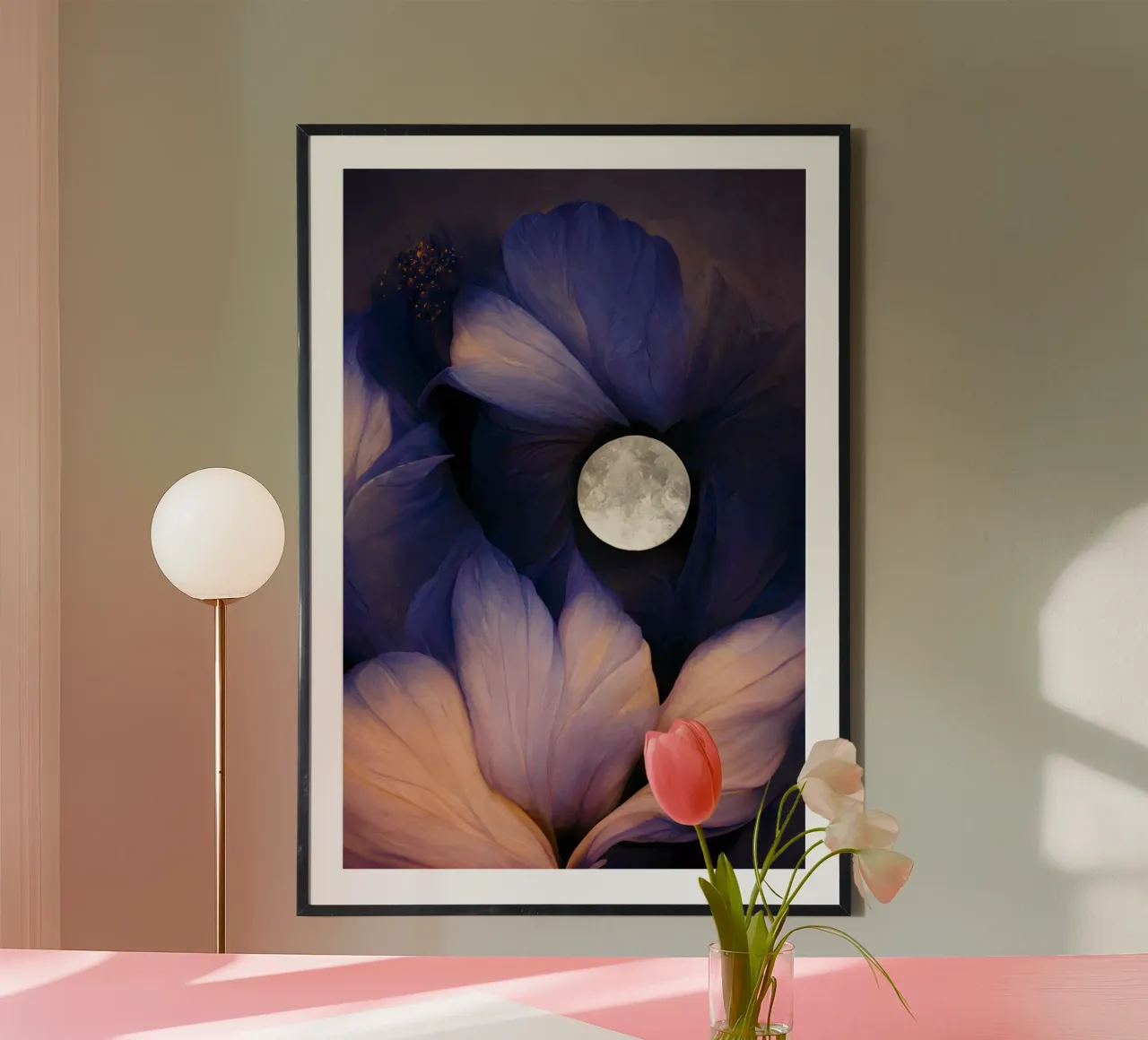 The Moon Flowers poster da treechild