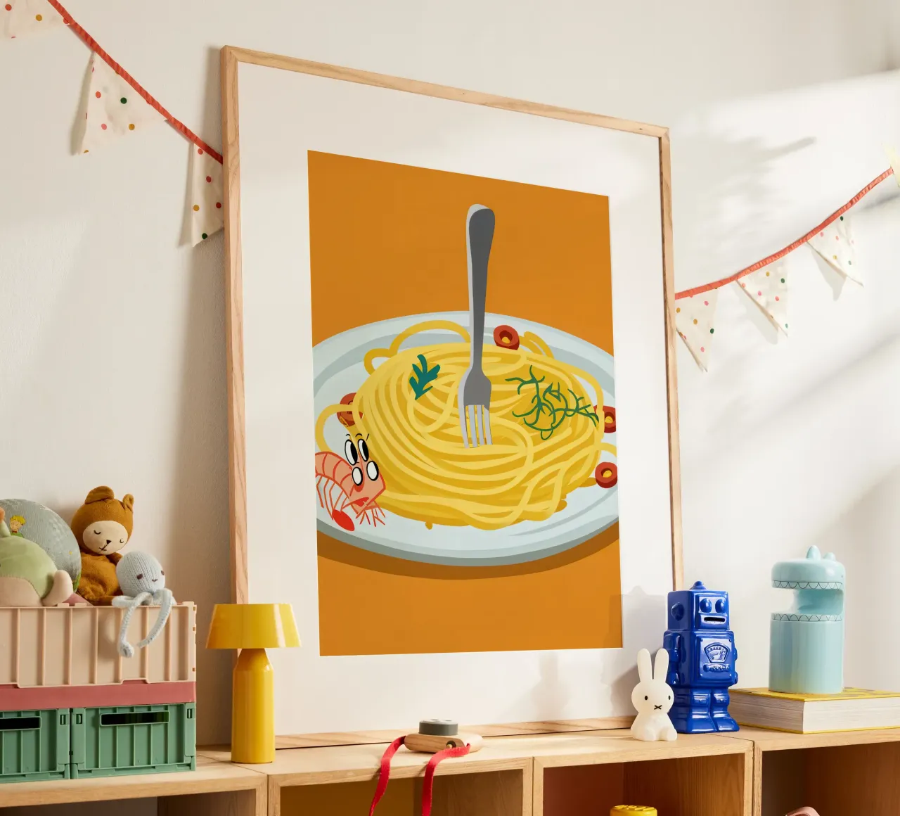 Giro di pasta perfetto poster da Echo Saber
