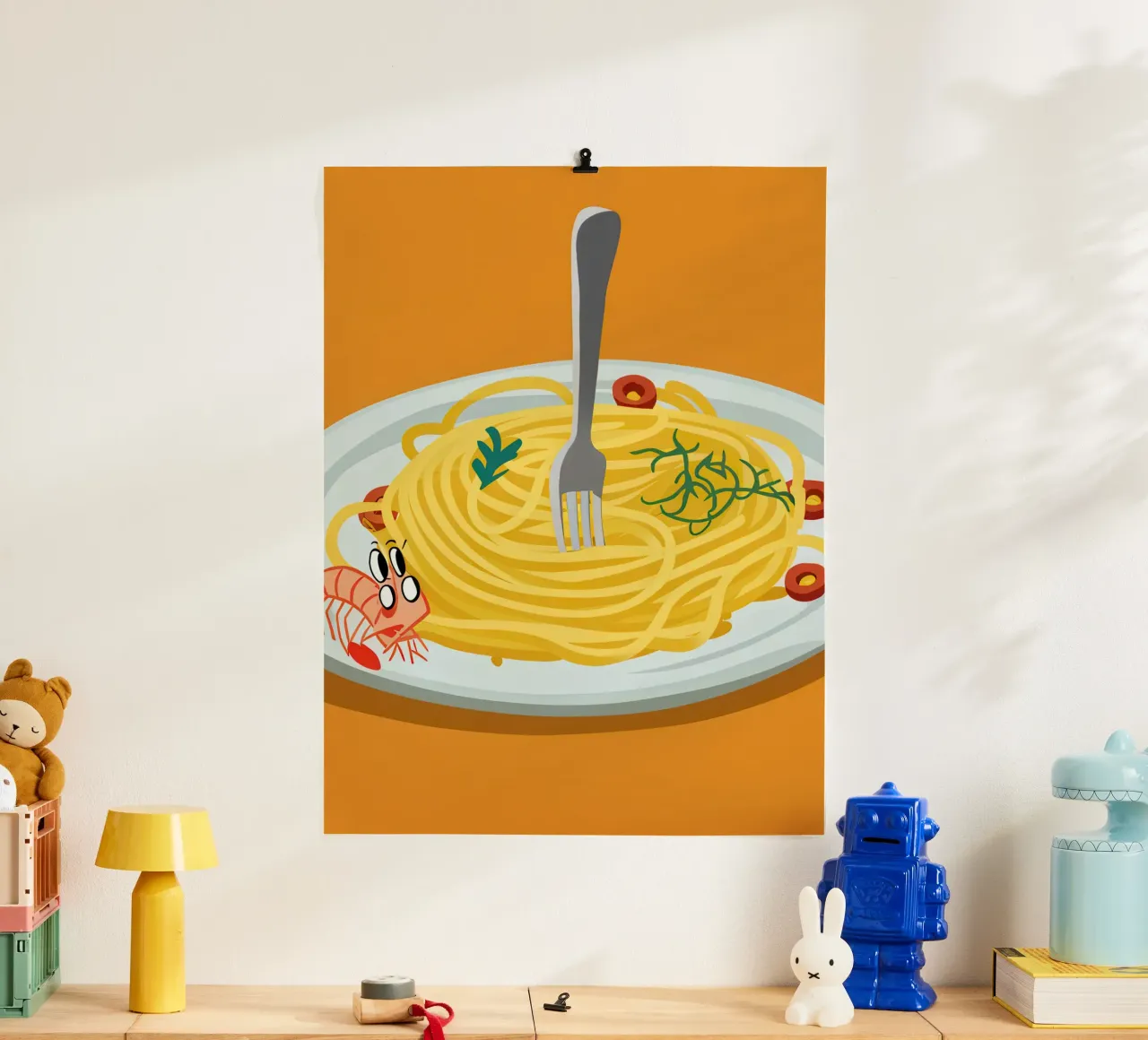 Giro di pasta perfetto poster da Echo Saber