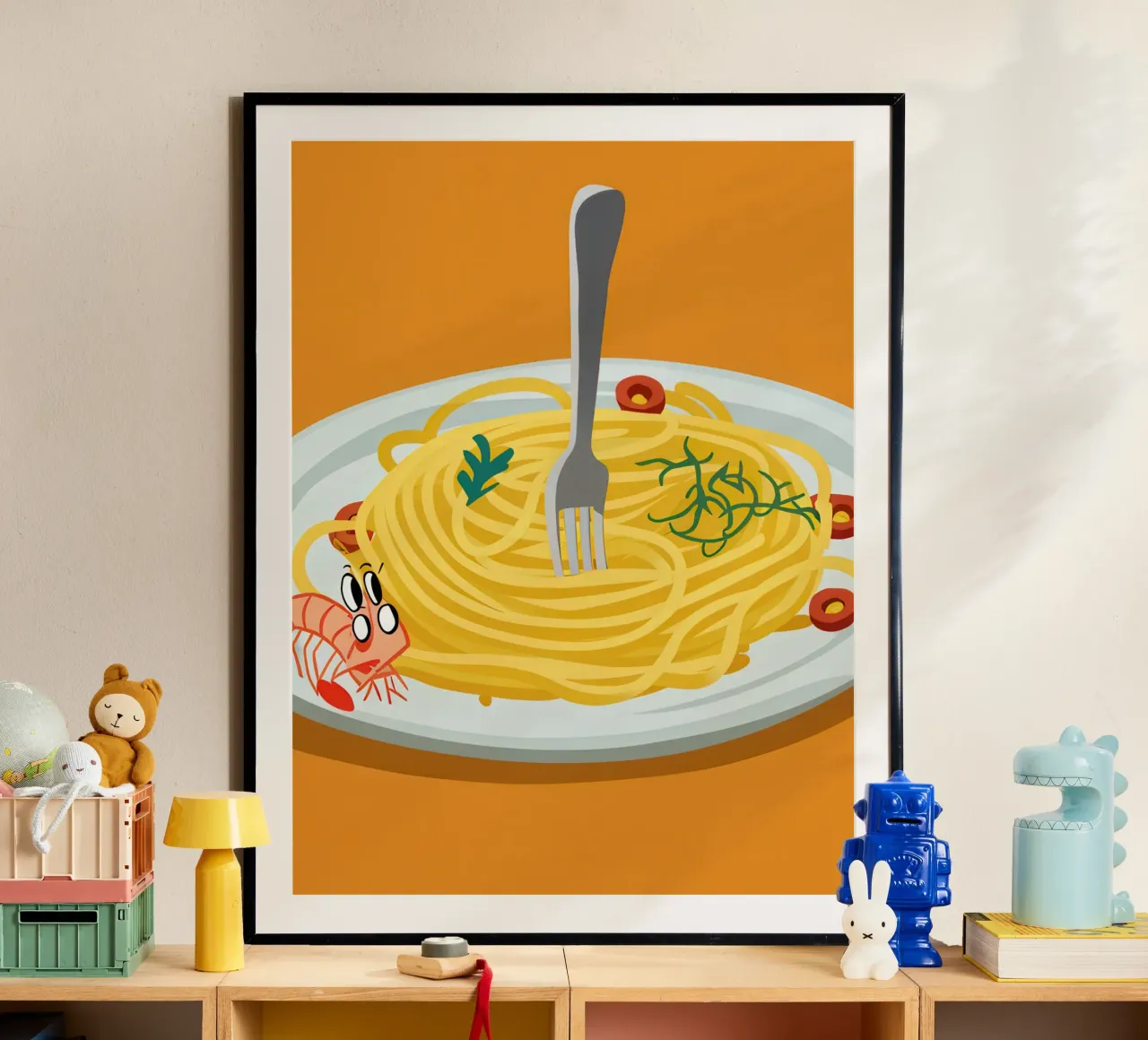 Giro di pasta perfetto poster da Echo Saber