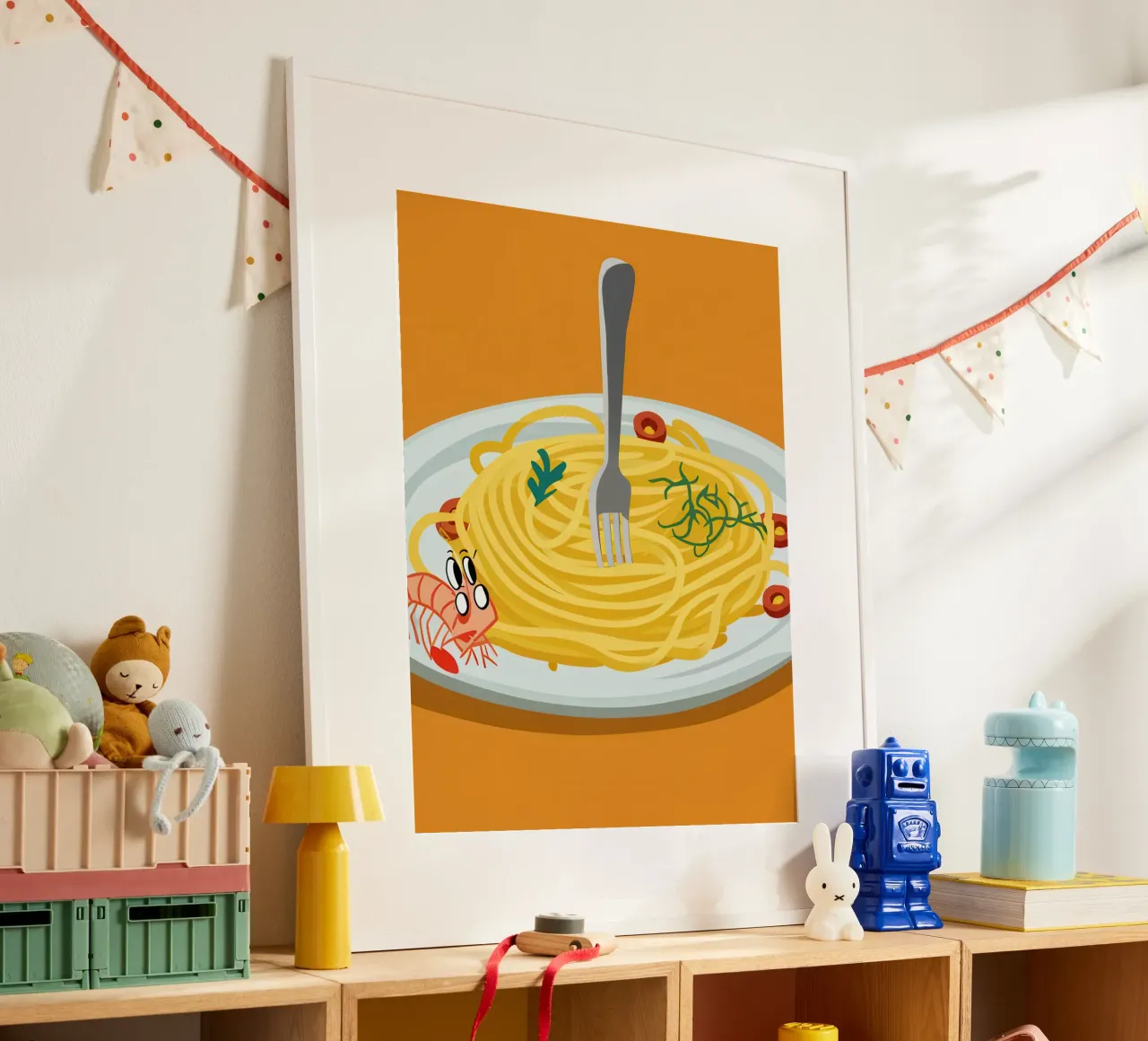 Giro di pasta perfetto poster da Echo Saber