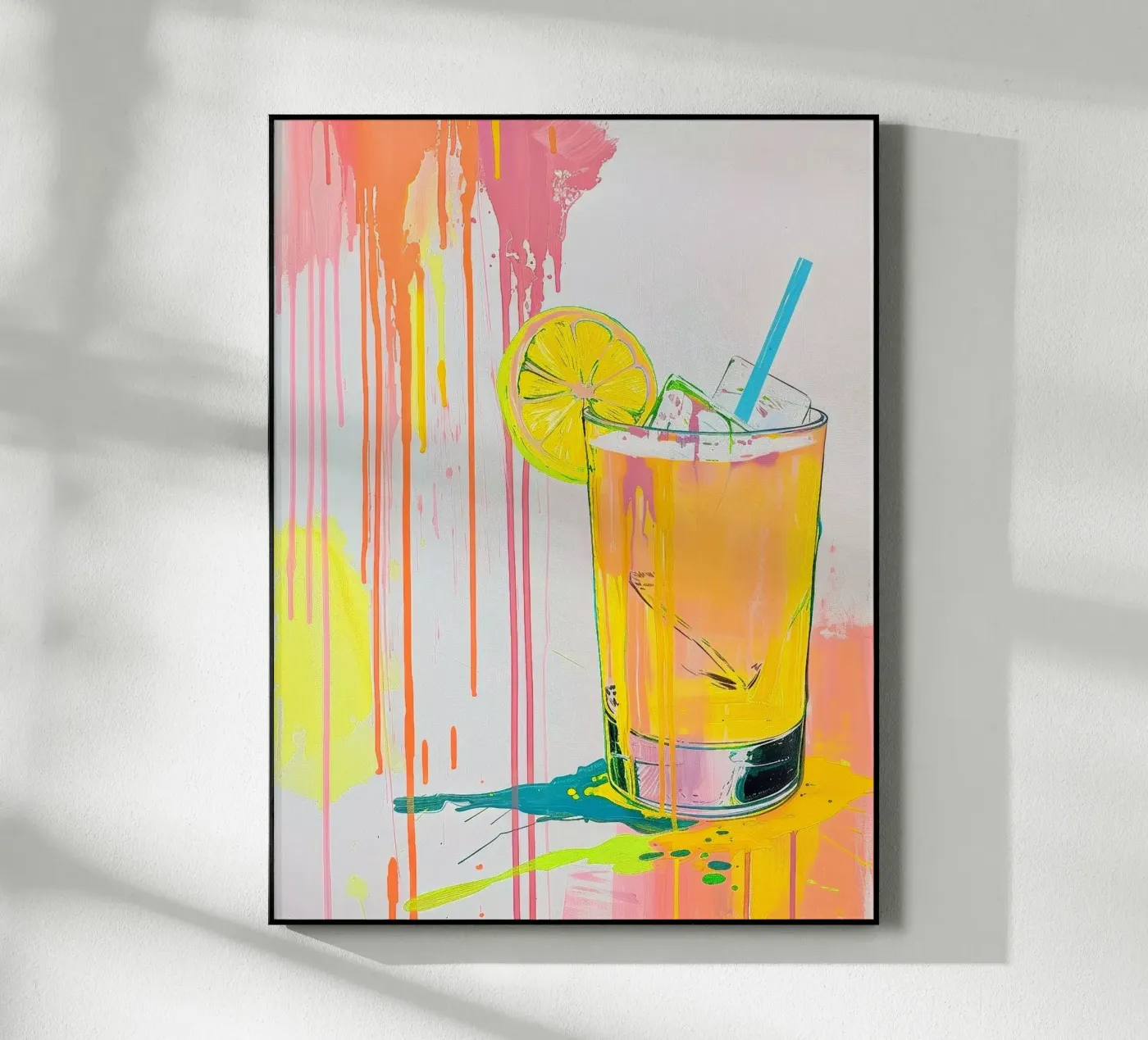 Drink mit Zitrone plexiglass da Yaso Design & Art