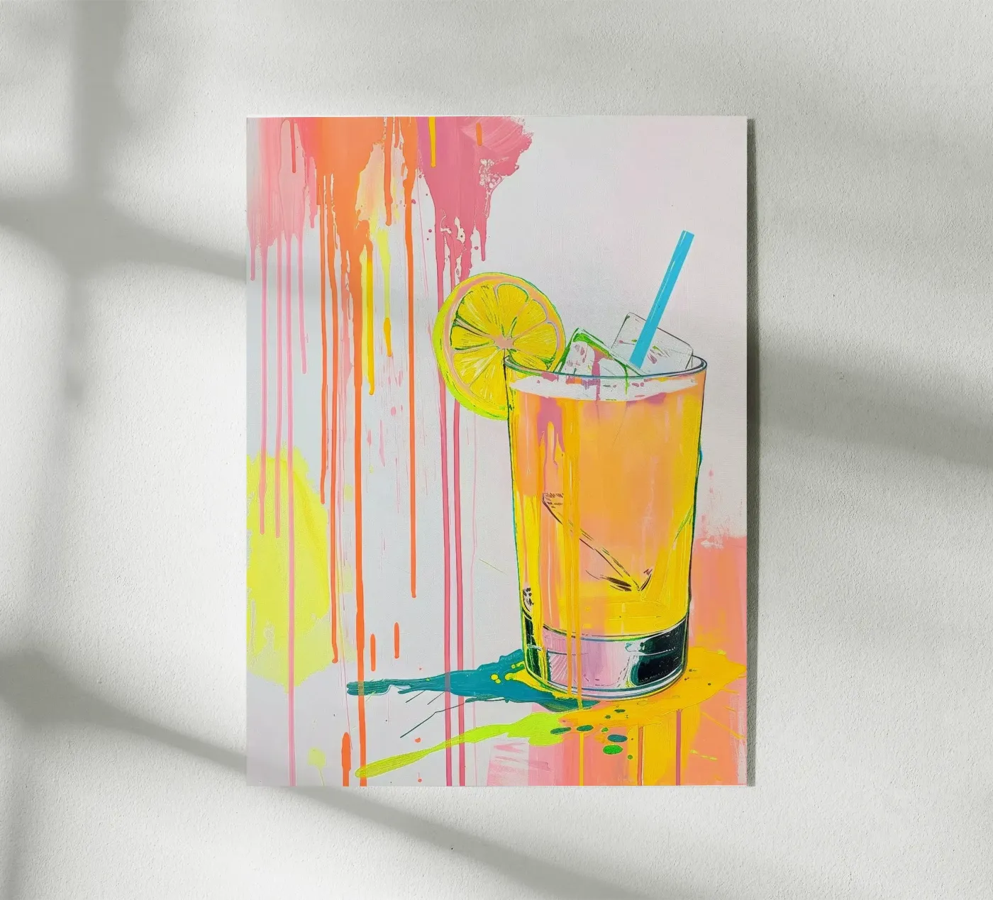 Drink mit Zitrone plexiglass da Yaso Design & Art