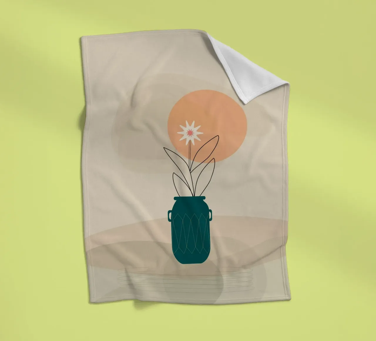 canvas vase art in shadow coperta in pile da mip of map