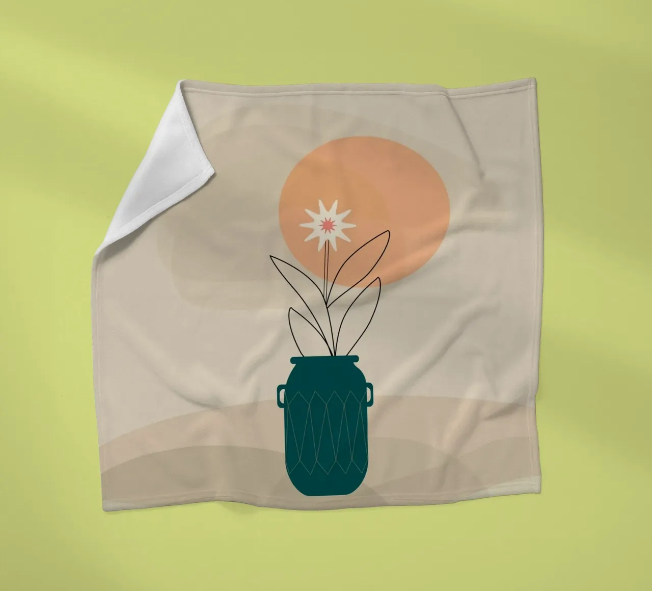 canvas vase art in shadow coperta in pile da mip of map