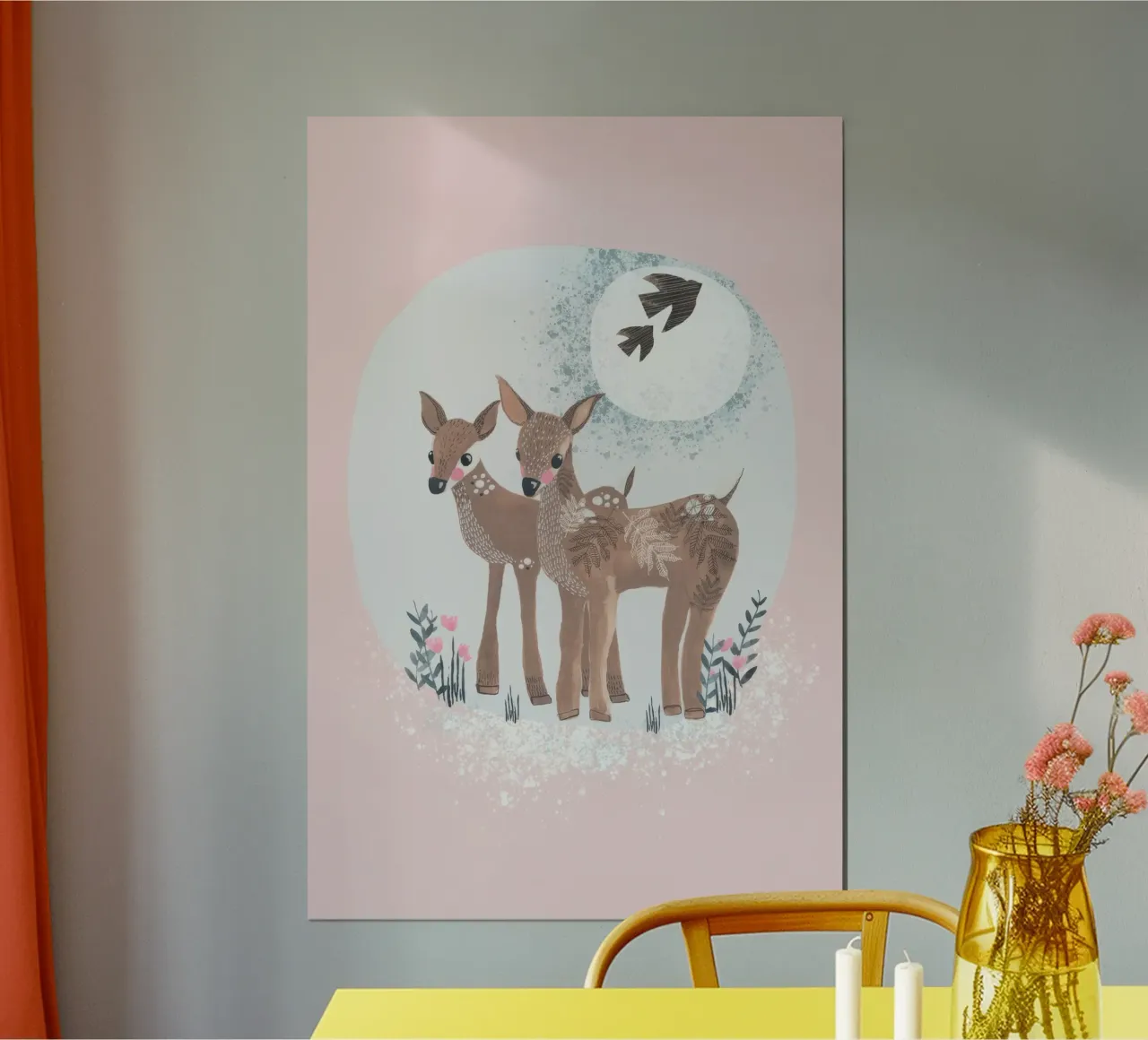 Lisa Dolson - Rehe Poster von muench benjamin
