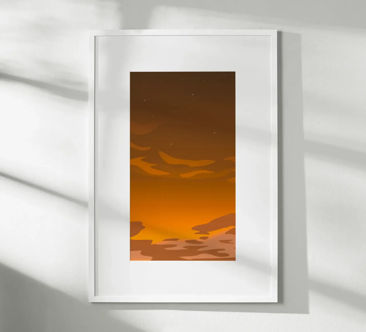 art of night poster da mip of map