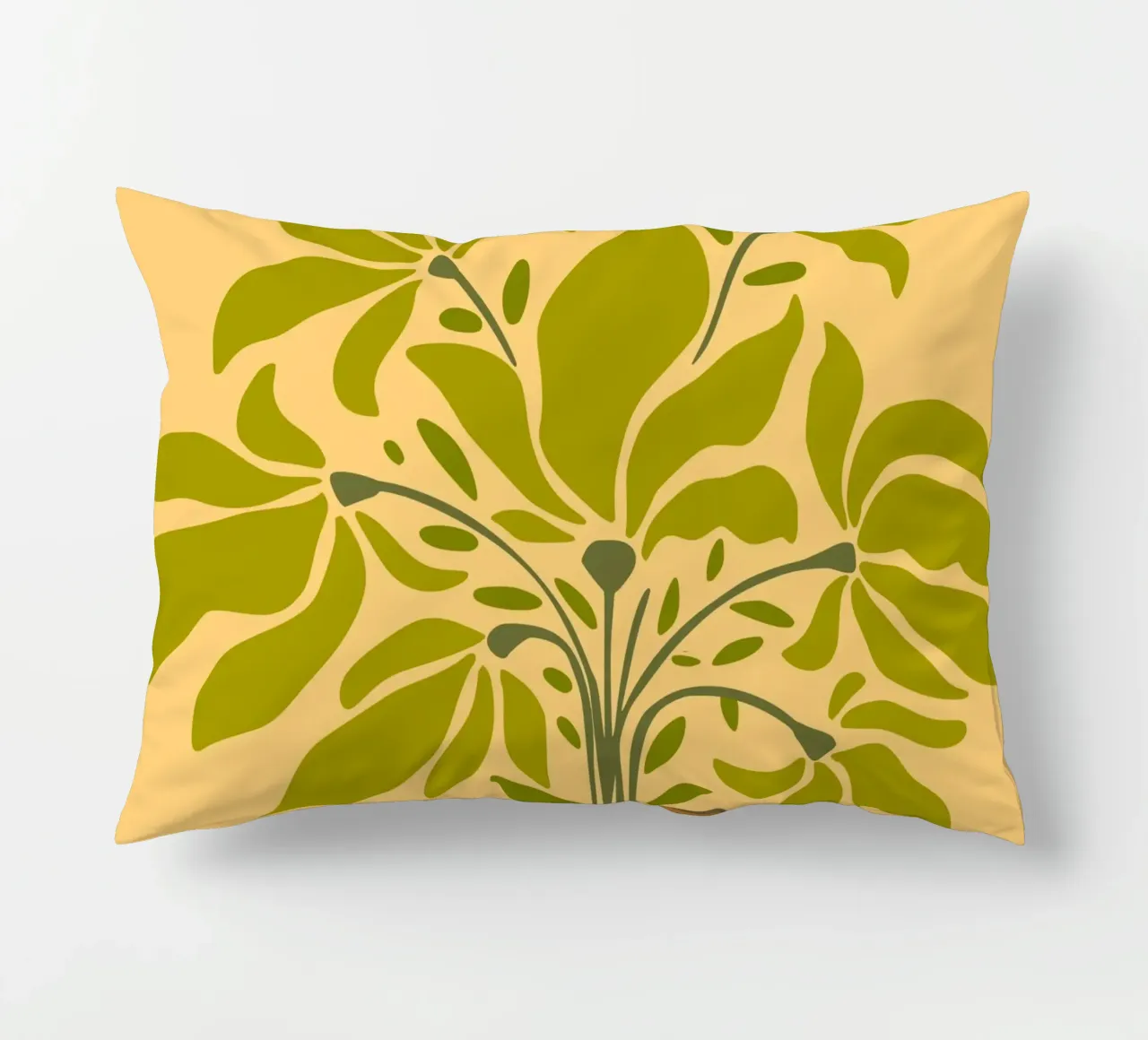 canvas vase cuscino da mip of map