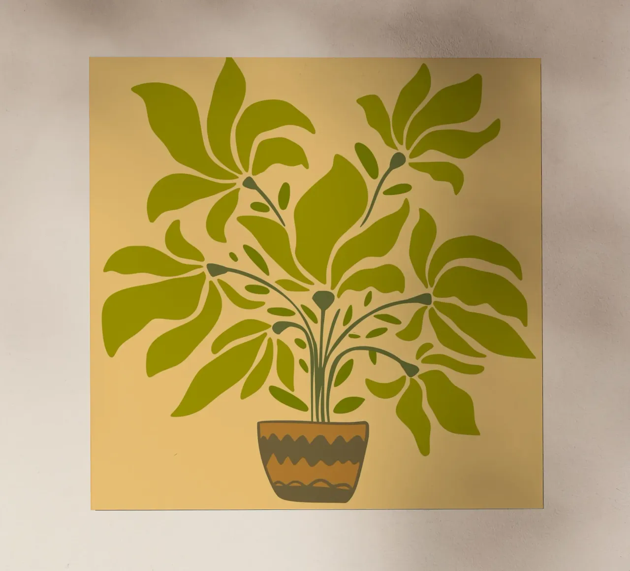 canvas vase pellicola backlit da mip of map