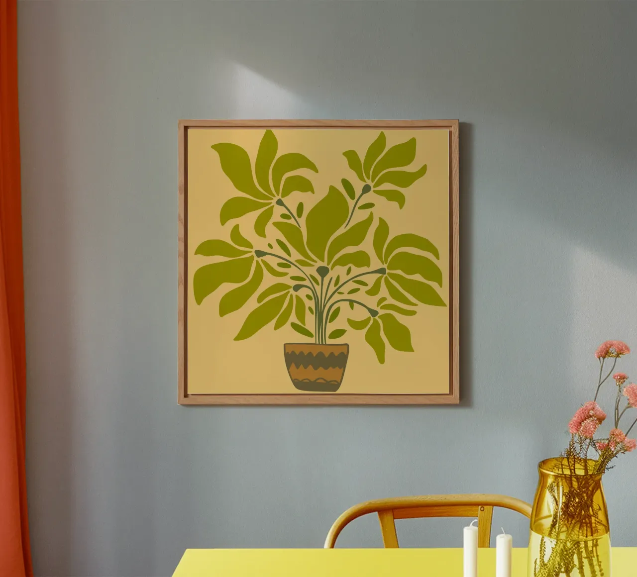 canvas vase alluminio dibond da mip of map