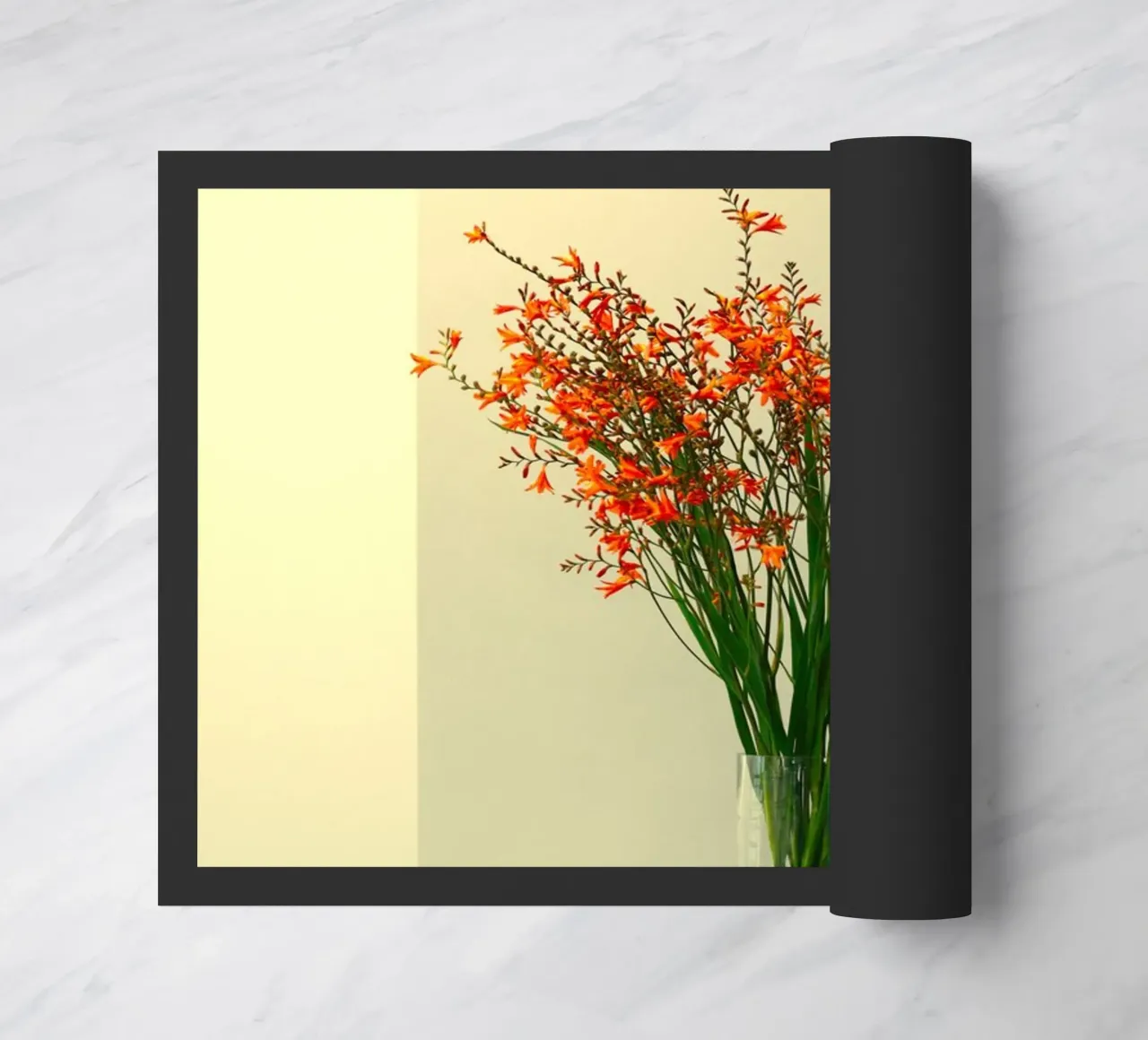 single vase in light zerbino da mip of map