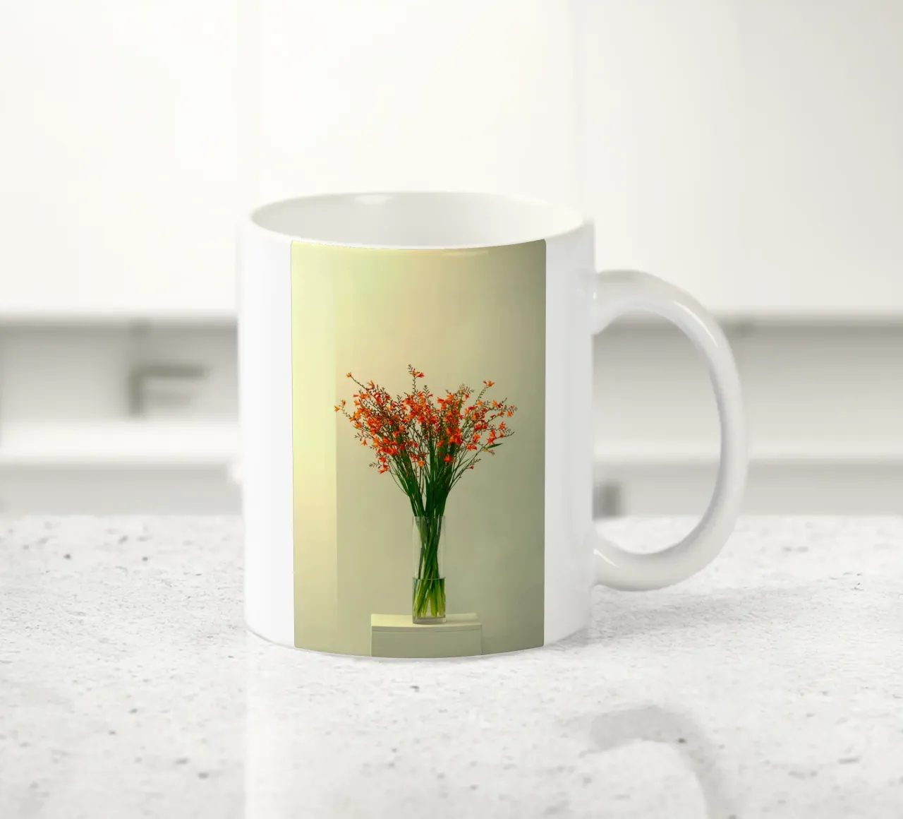 single vase in light tazza in ceramica da mip of map