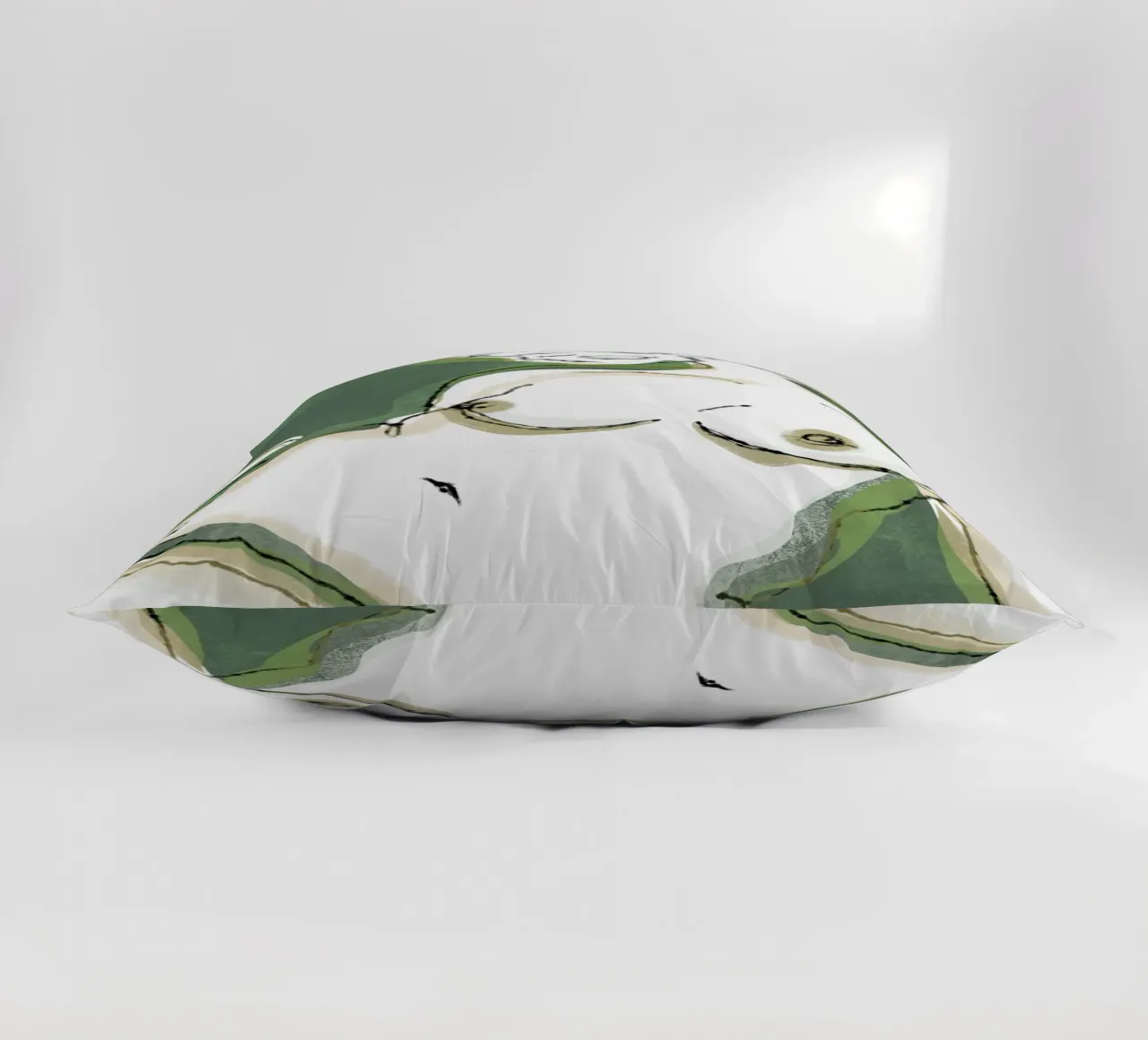 Sensuality (Green) cuscino da treechild