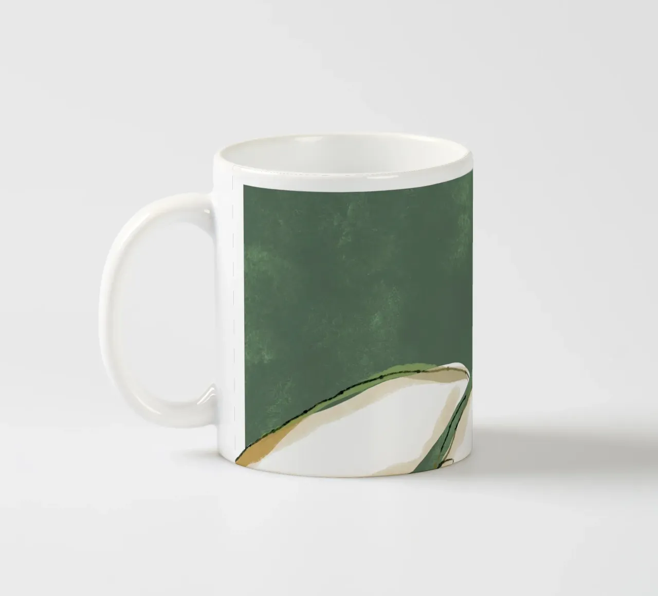 Sensuality (Green) tazza in ceramica da treechild