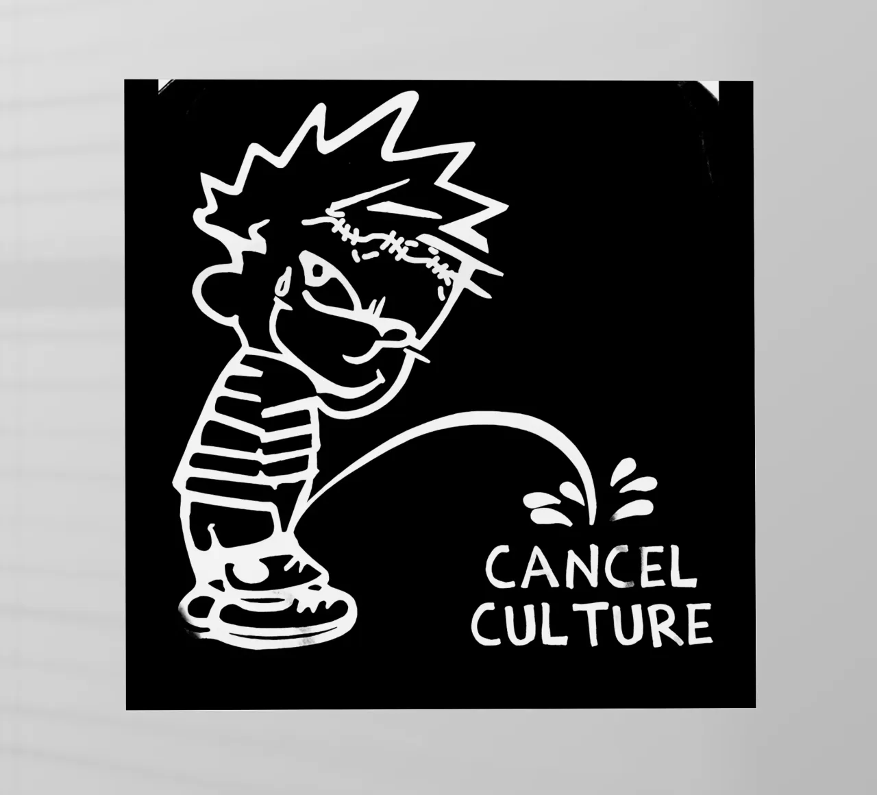 Felpa con cappuccio Falling In Reverse Cancel Culture pellicola backlit da andrea boceli