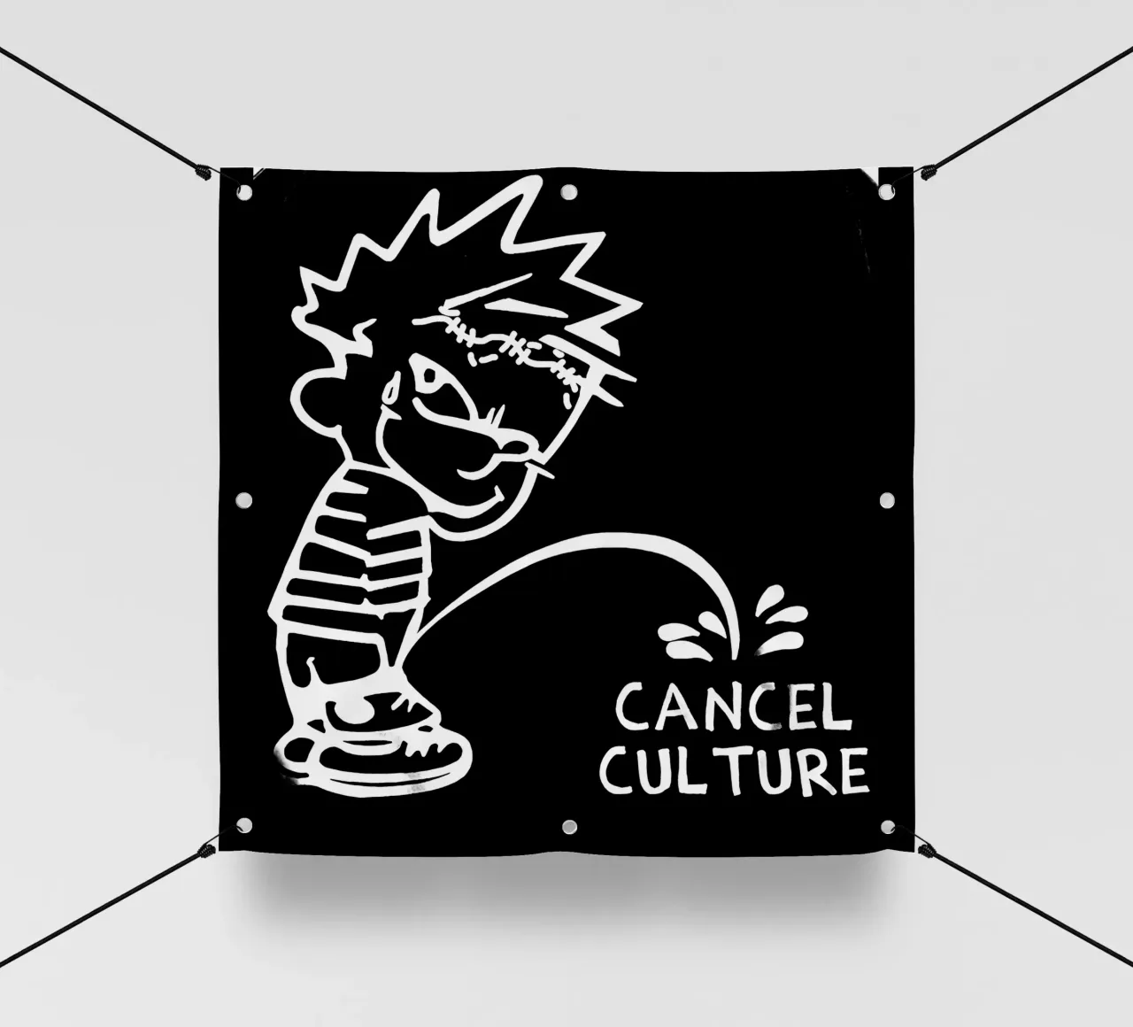 Felpa con cappuccio Falling In Reverse Cancel Culture telo in pvc da andrea boceli