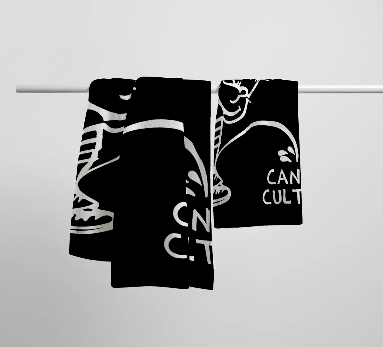 Felpa con cappuccio Falling In Reverse Cancel Culture asciugamano da bagno da andrea boceli