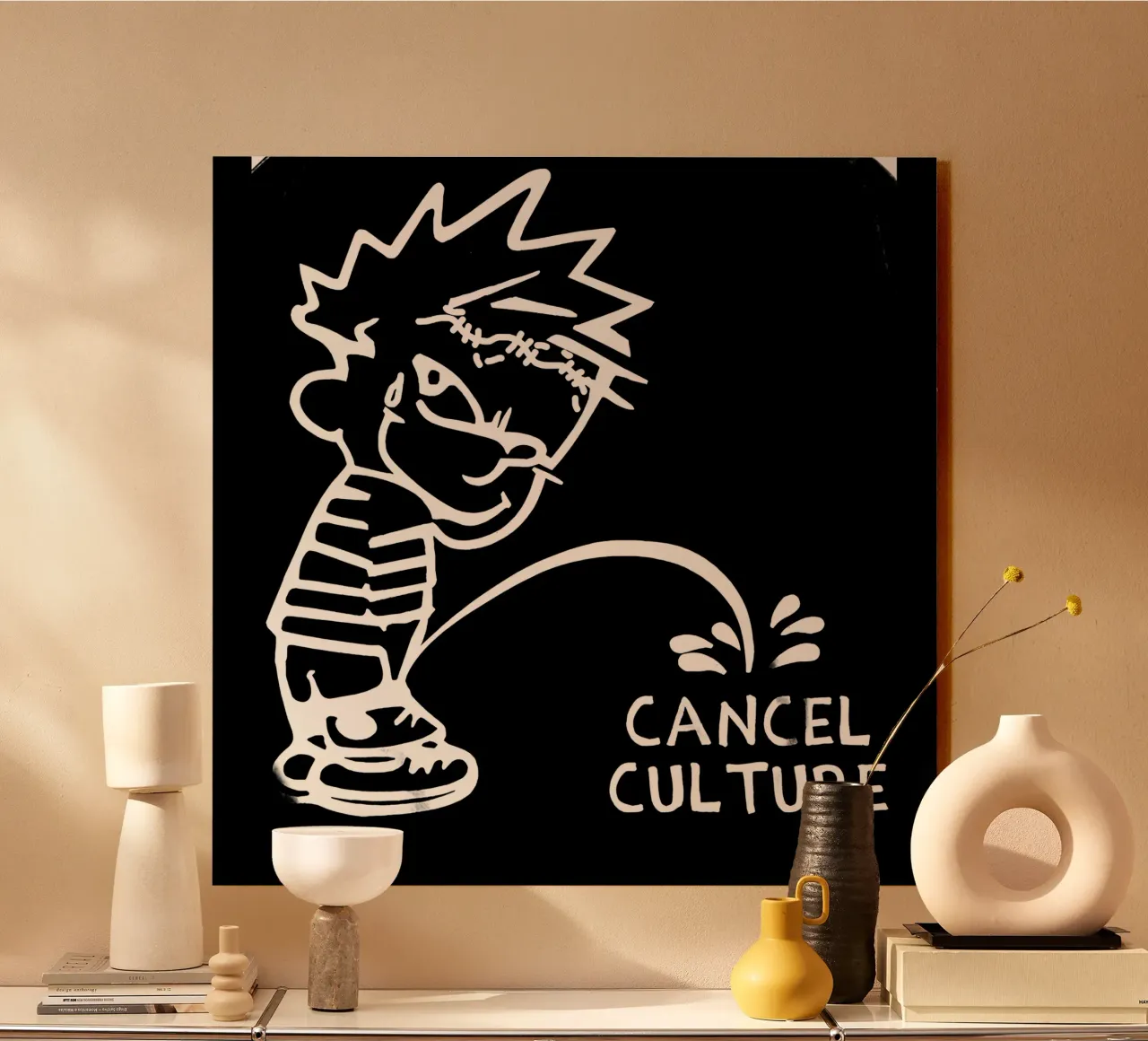 Felpa con cappuccio Falling In Reverse Cancel Culture plexiglass da andrea boceli