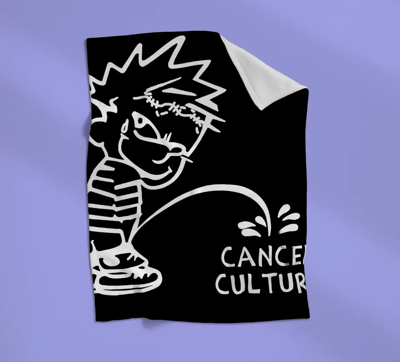 Felpa con cappuccio Falling In Reverse Cancel Culture coperta in pile da andrea boceli