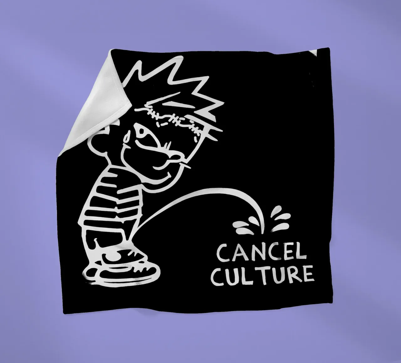Felpa con cappuccio Falling In Reverse Cancel Culture coperta in pile da andrea boceli
