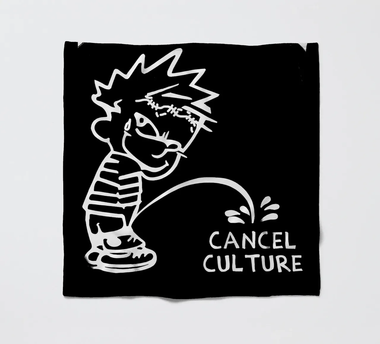 Felpa con cappuccio Falling In Reverse Cancel Culture coperta in pile da andrea boceli