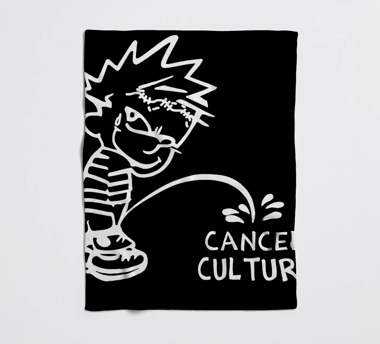 Felpa con cappuccio Falling In Reverse Cancel Culture coperta in pile da andrea boceli