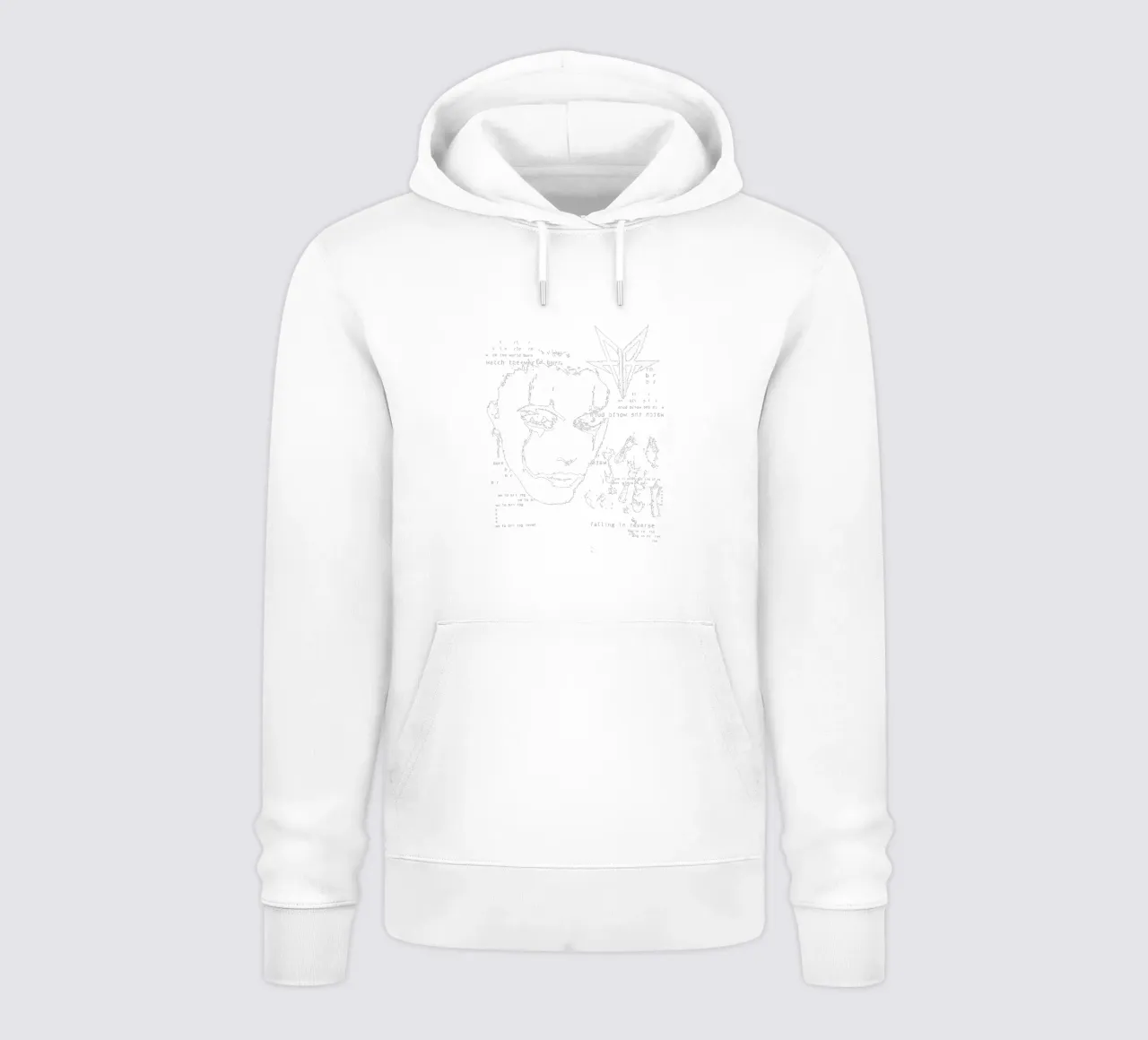 Falling In Reverse Digital sudadera con capucha de andrea boceli