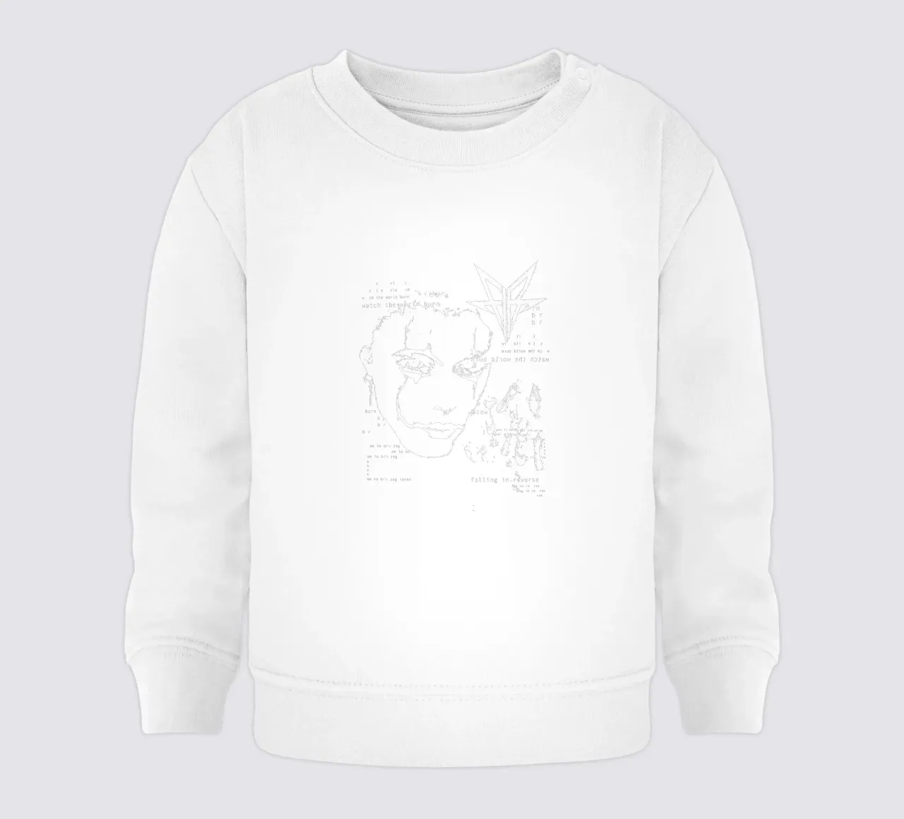 Falling In Reverse Digital sudadera de bebé de andrea boceli