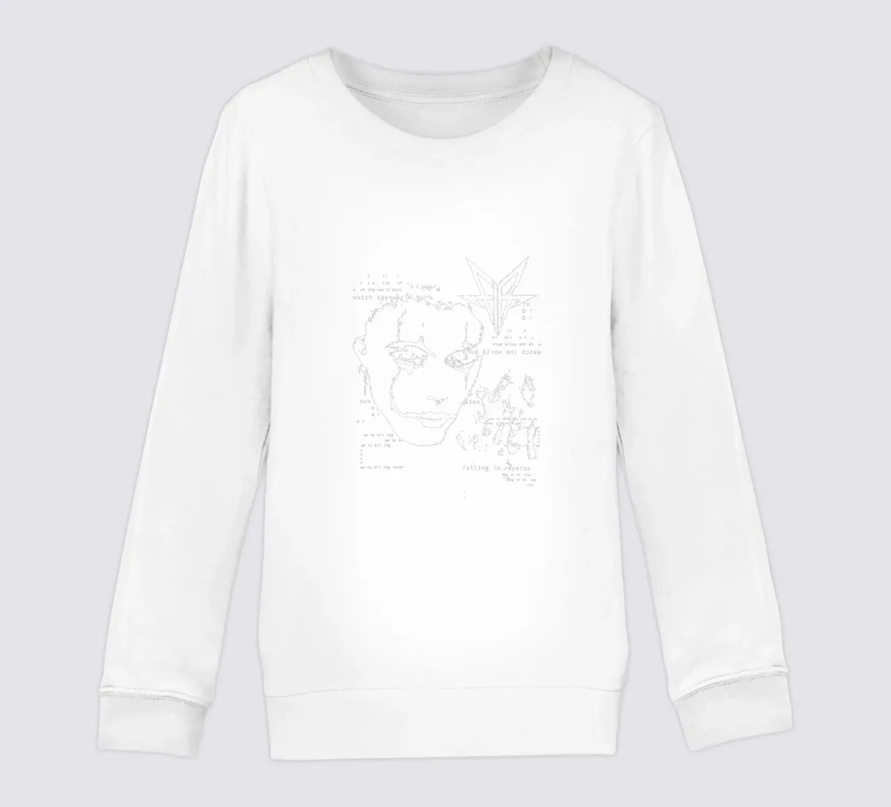 Falling In Reverse Digital sudadera para niño de andrea boceli