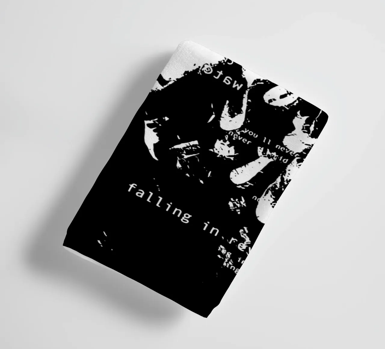 Falling In Reverse Digital towel by andrea boceli