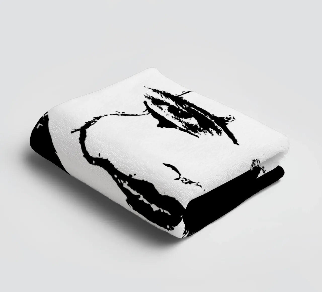 Falling In Reverse Digital towel by andrea boceli