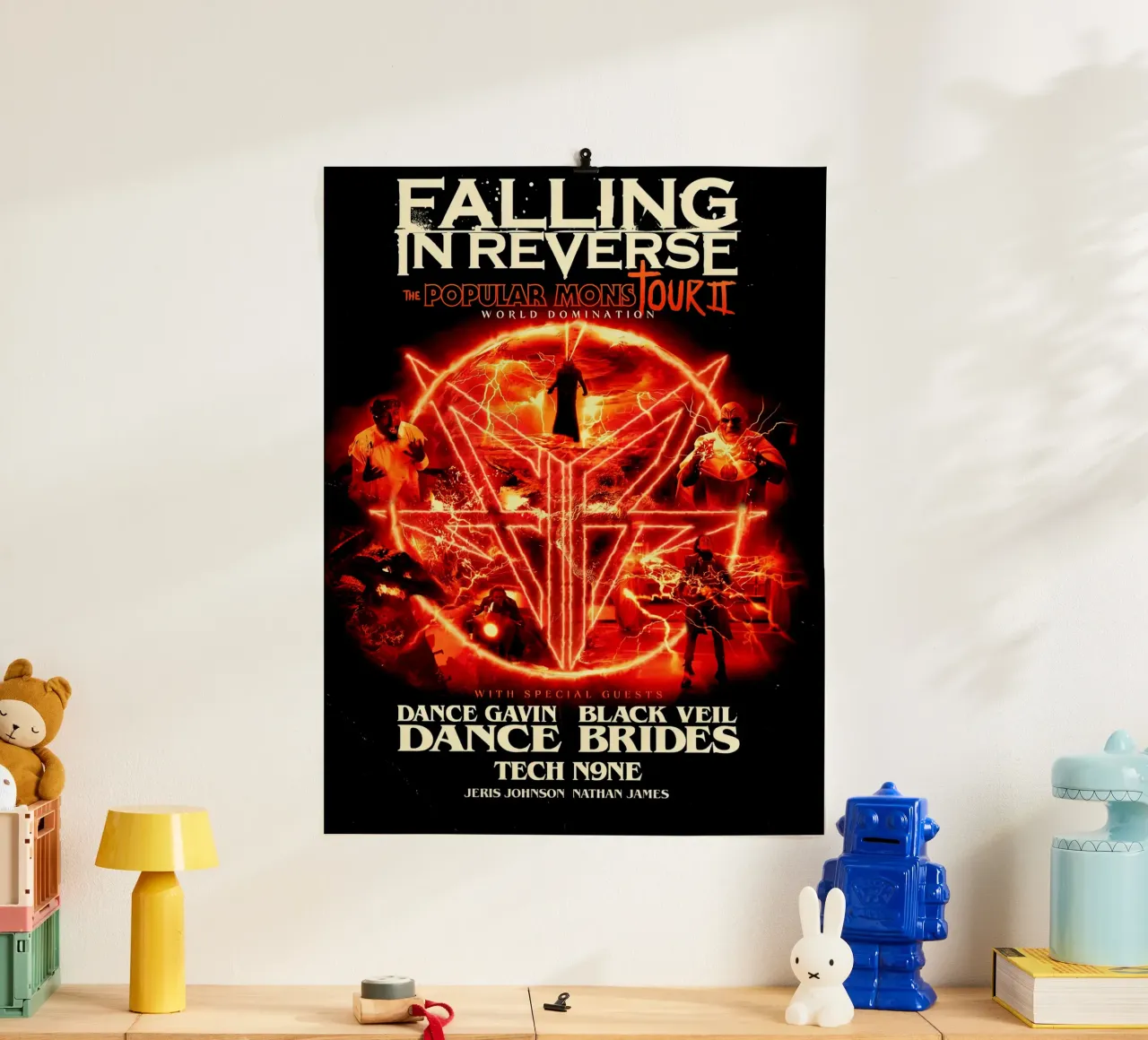 Falling In Reverse hahnemühle by andrea boceli