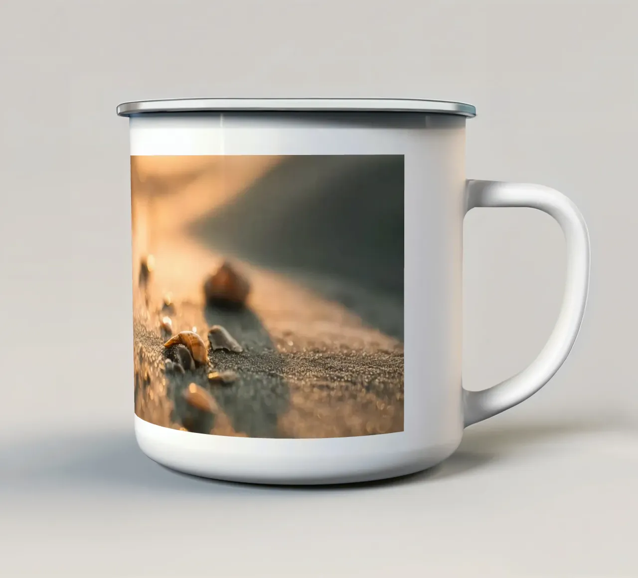 Summer Beach No 01 tazza in smalto da treechild